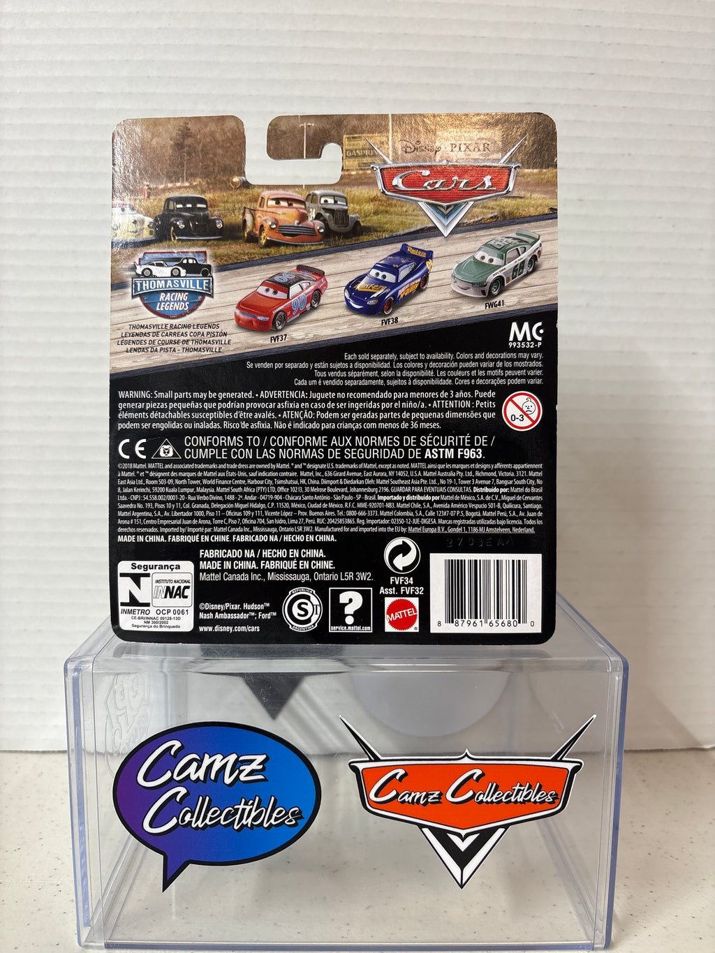Disney Pixar Cars Thomasville Racing Legends Cal Weathers