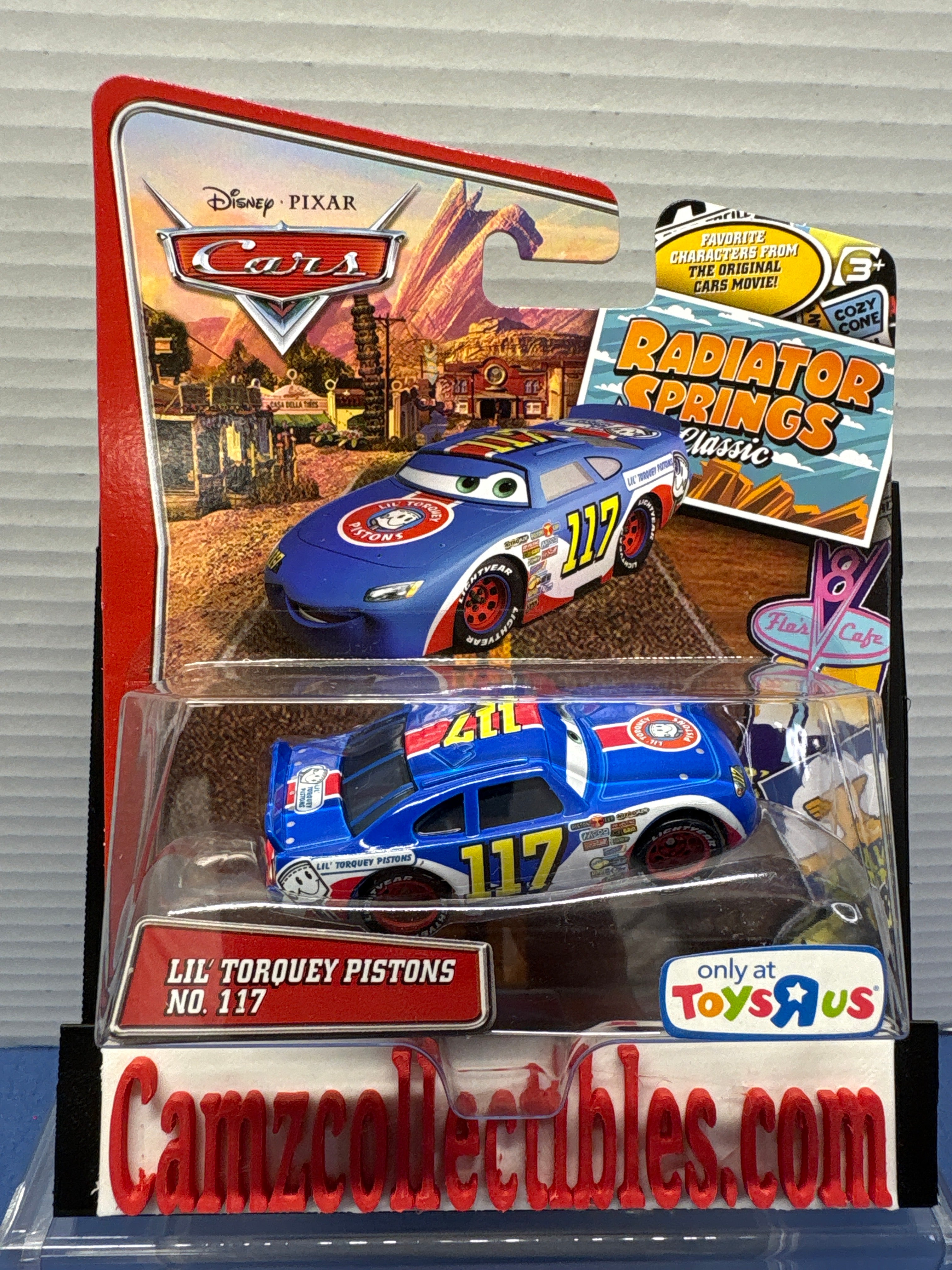 Disney Pixar Cars Radiator Springs Classic Toys R Us Exclusive Lil Torquey Pistons #117
