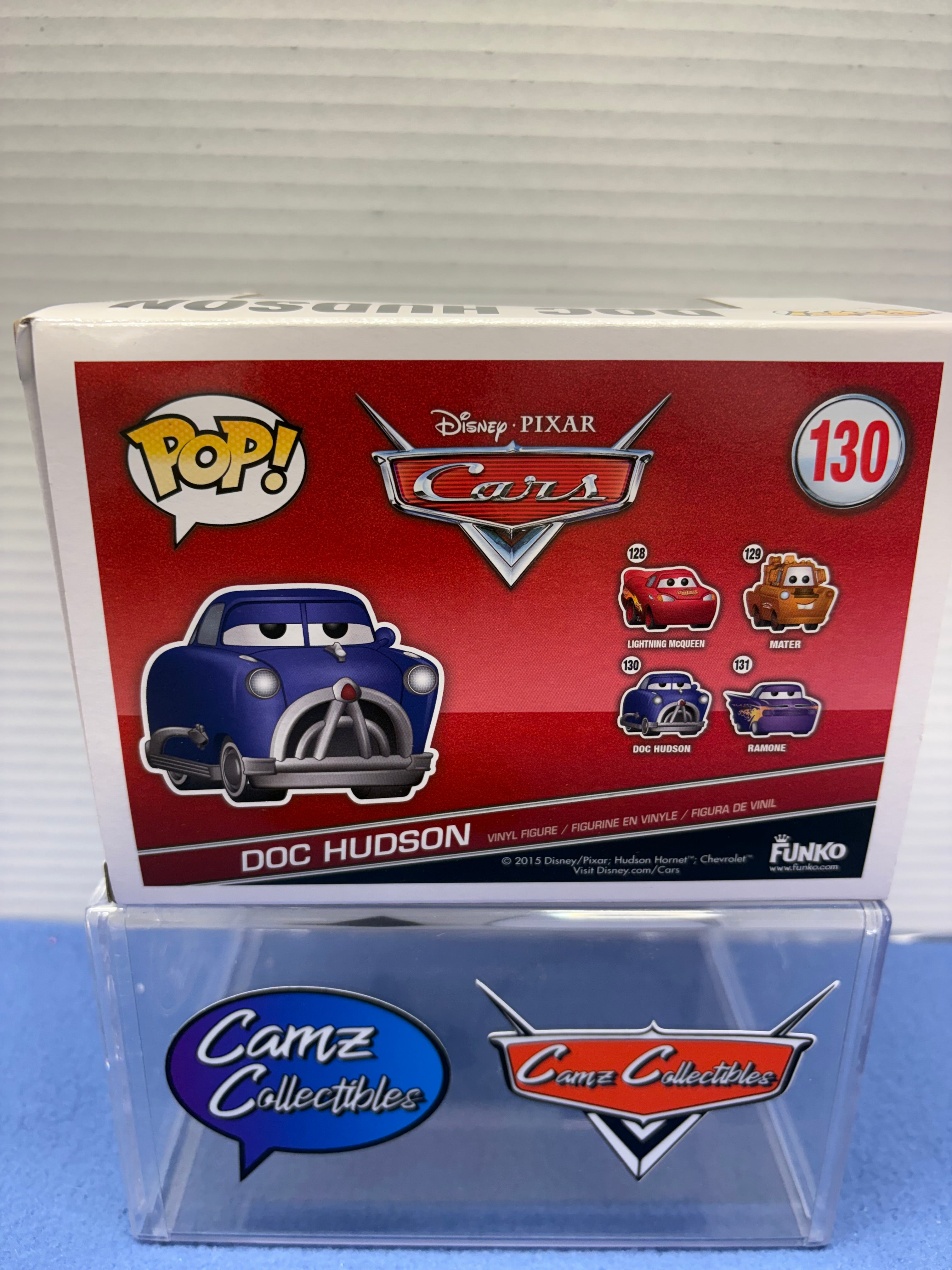 Funko Pop Disney Pixar Cars Doc Hudson #130