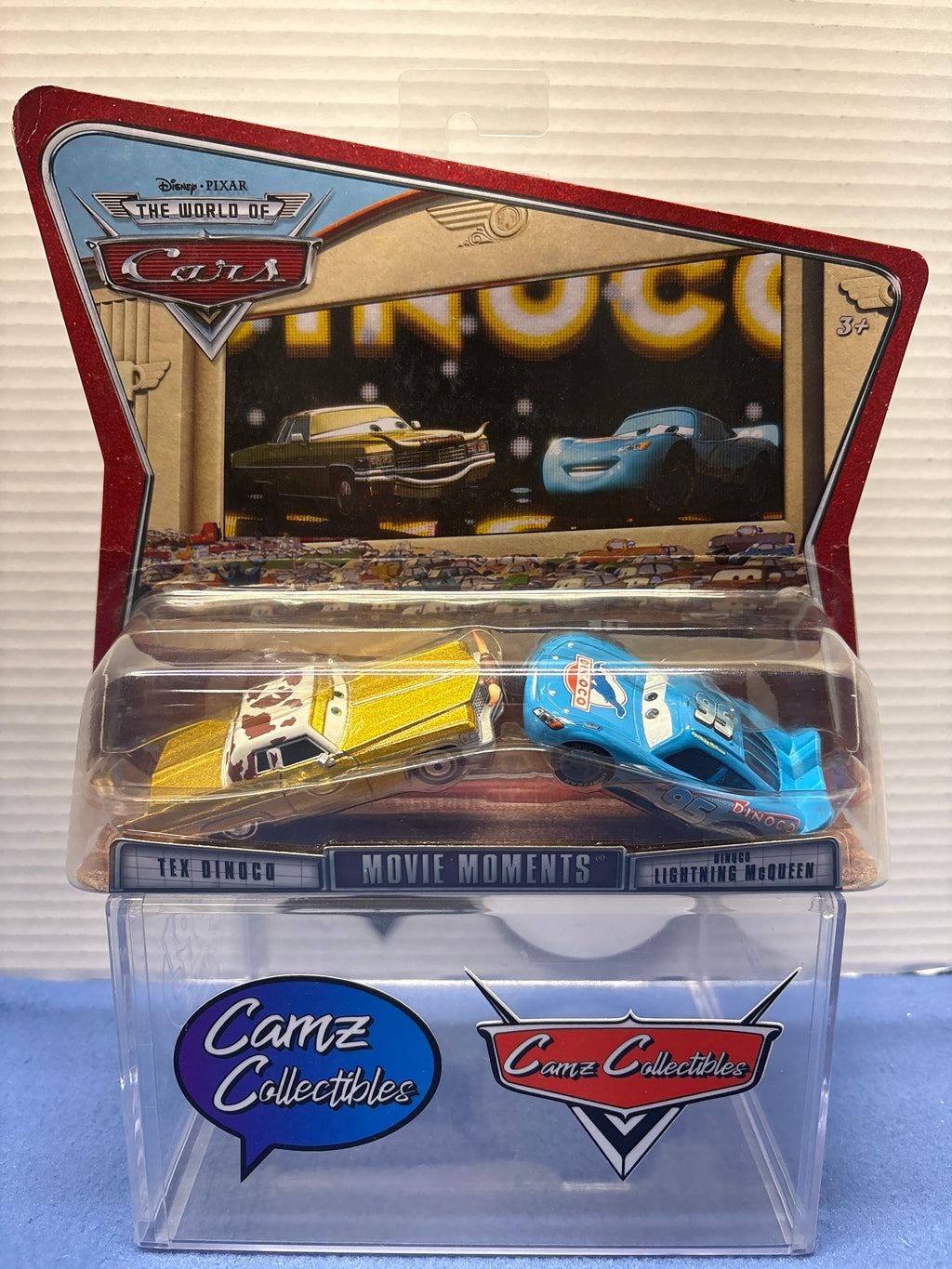 World of Cars Movie Moments Tex Dinoco & Dinoco Lightning McQueen
