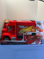Disney Pixar Cars Mack's Mobile Tool Center 24 Pieces 20th Anniversary with Lightning McQueen