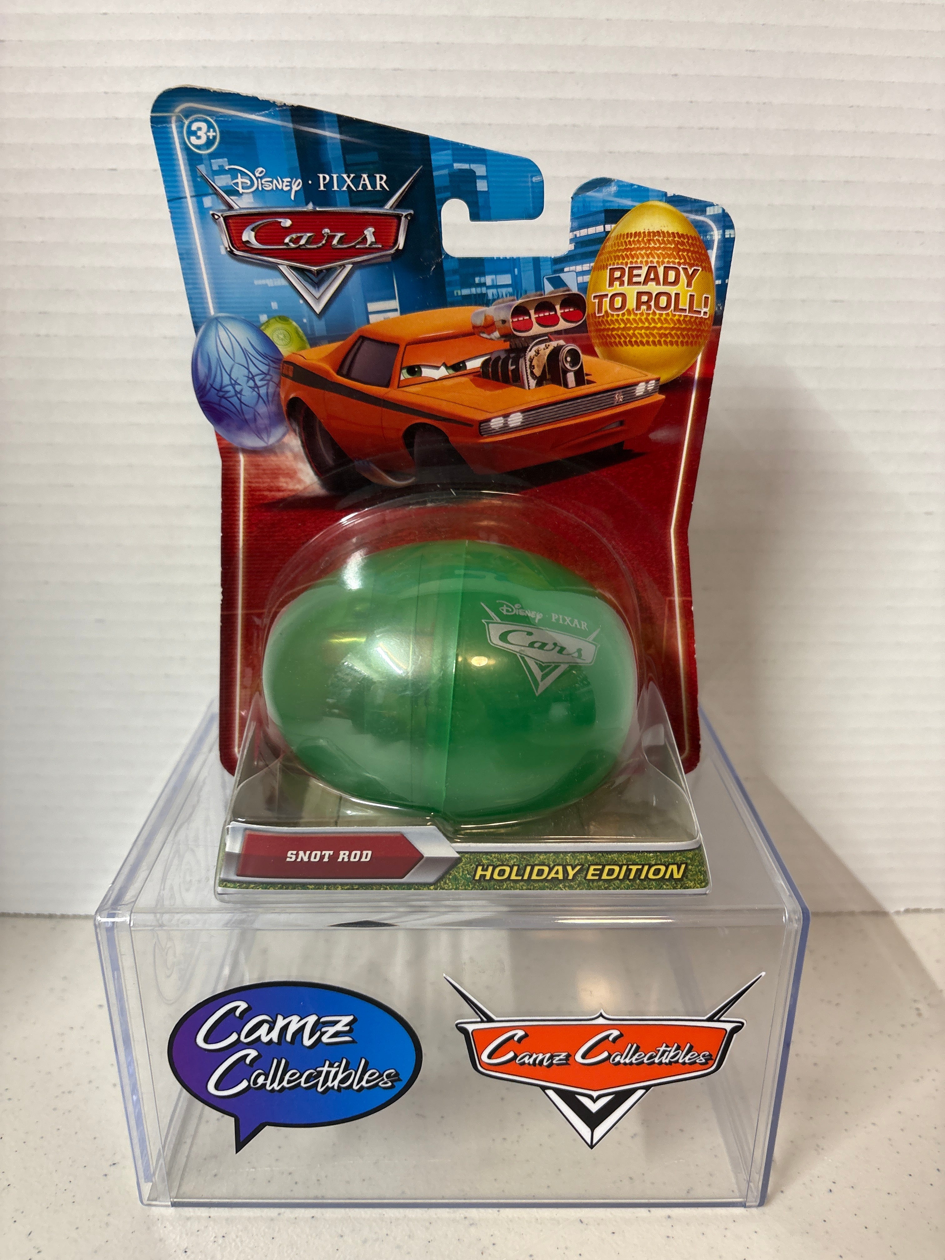Disney Pixar Cars Easter Egg Holiday Edition Snot Rod Ready to Roll