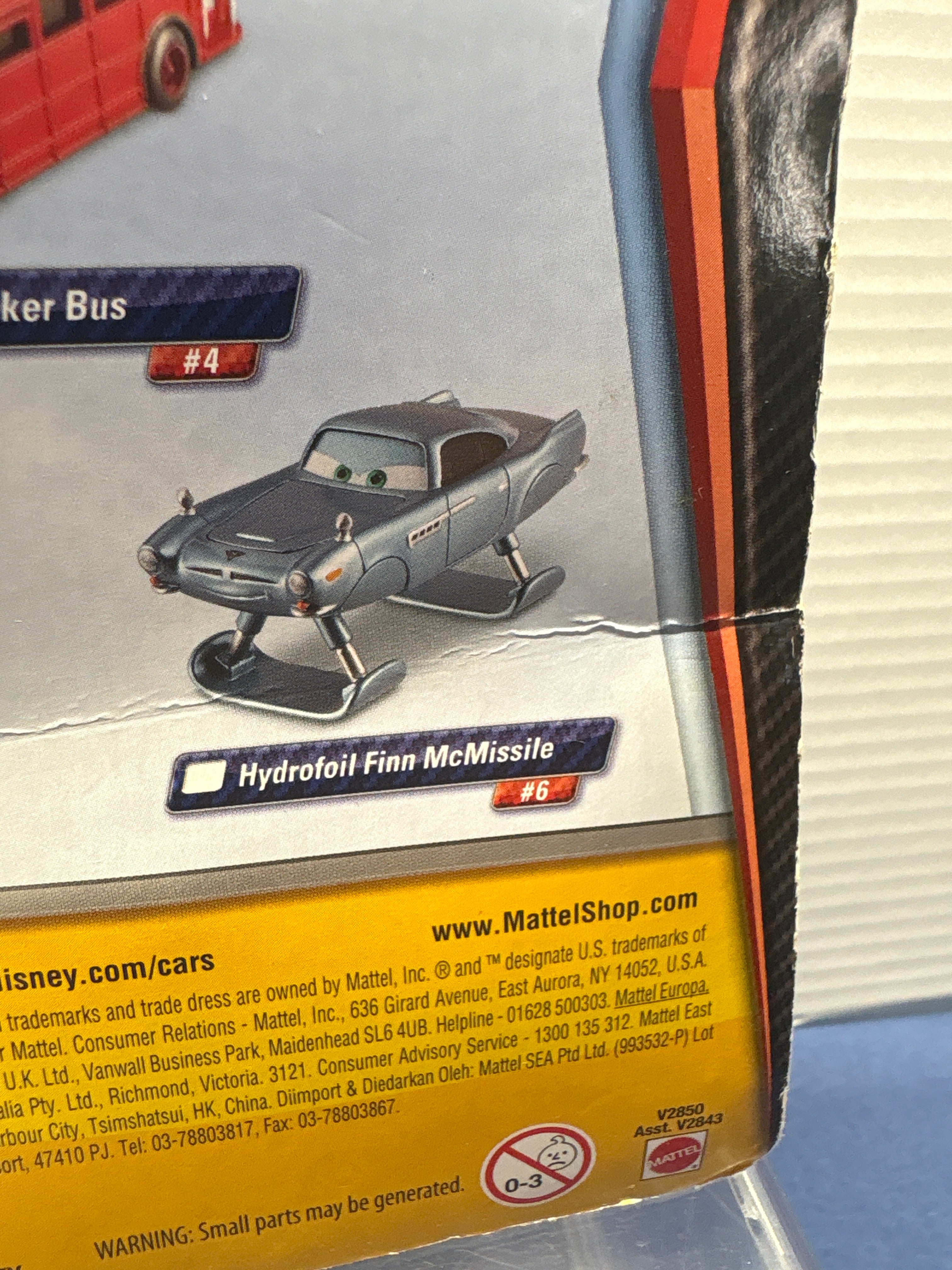 Disney Pixar Cars 2 Deluxe Pinion Tanaka (card condition)