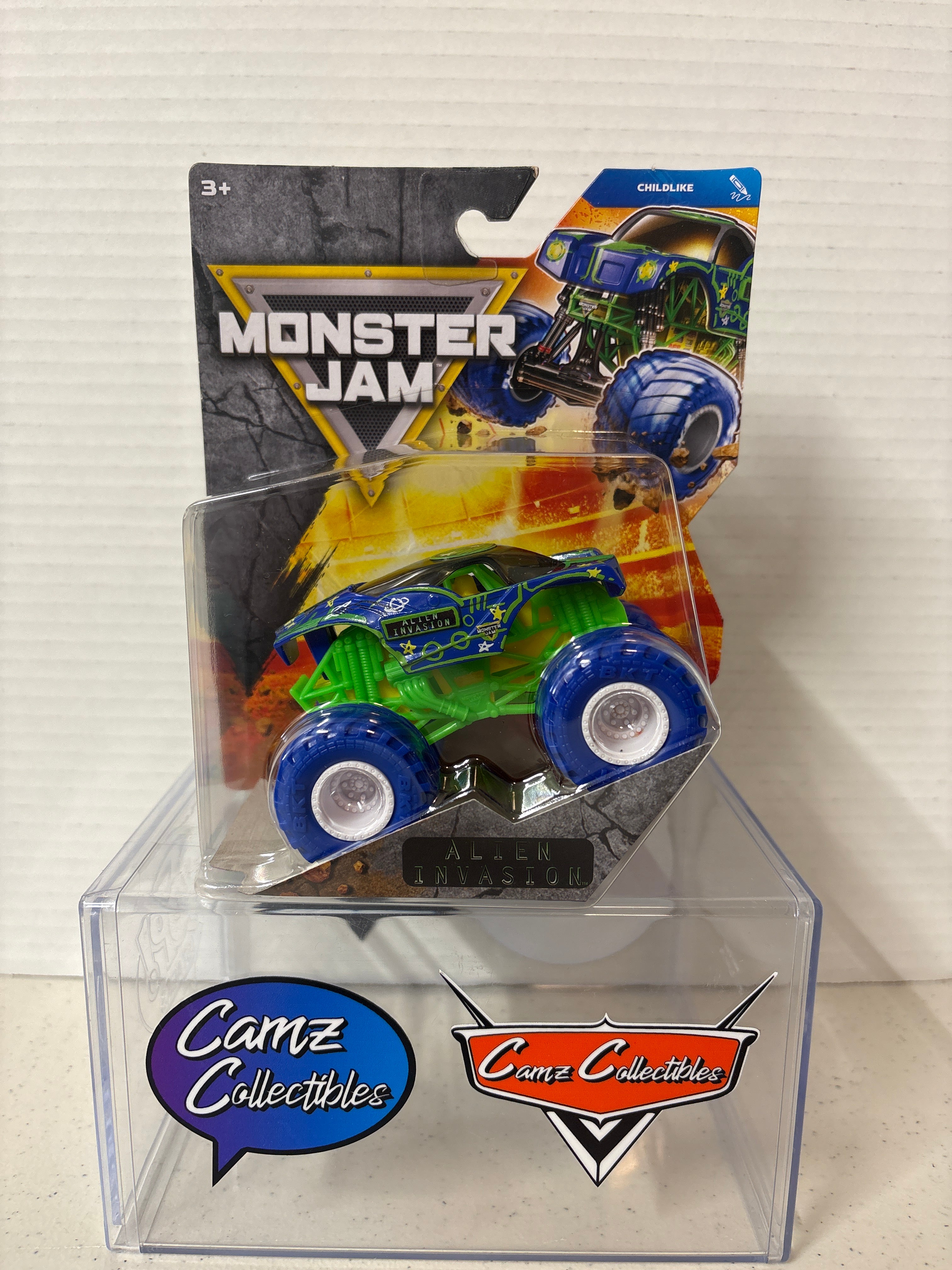Spinmaster Monster Jam 2026 Alien Invasion Childlike