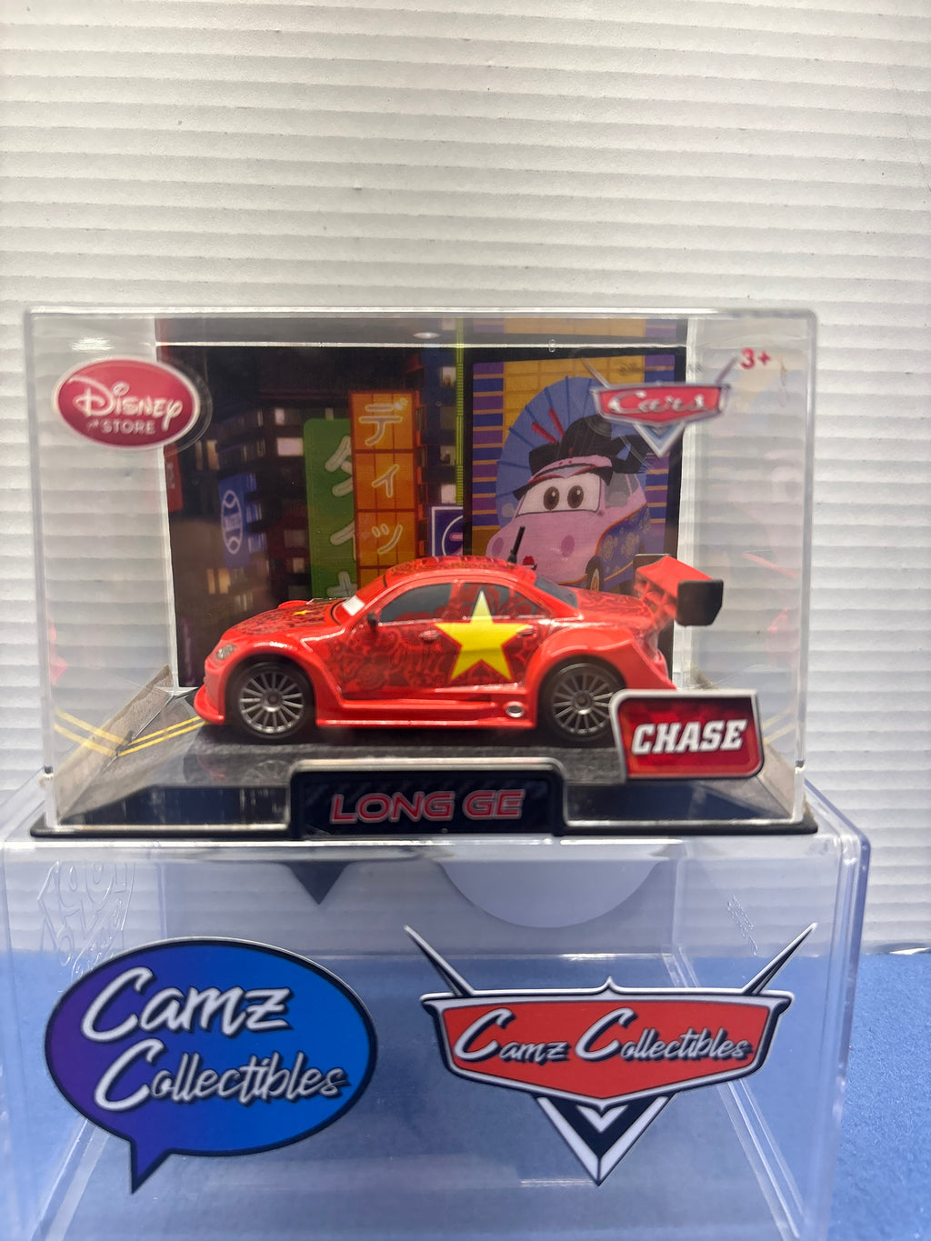 Disney Pixar Cars Disney Store Diecast 1:43 Long GE Chase