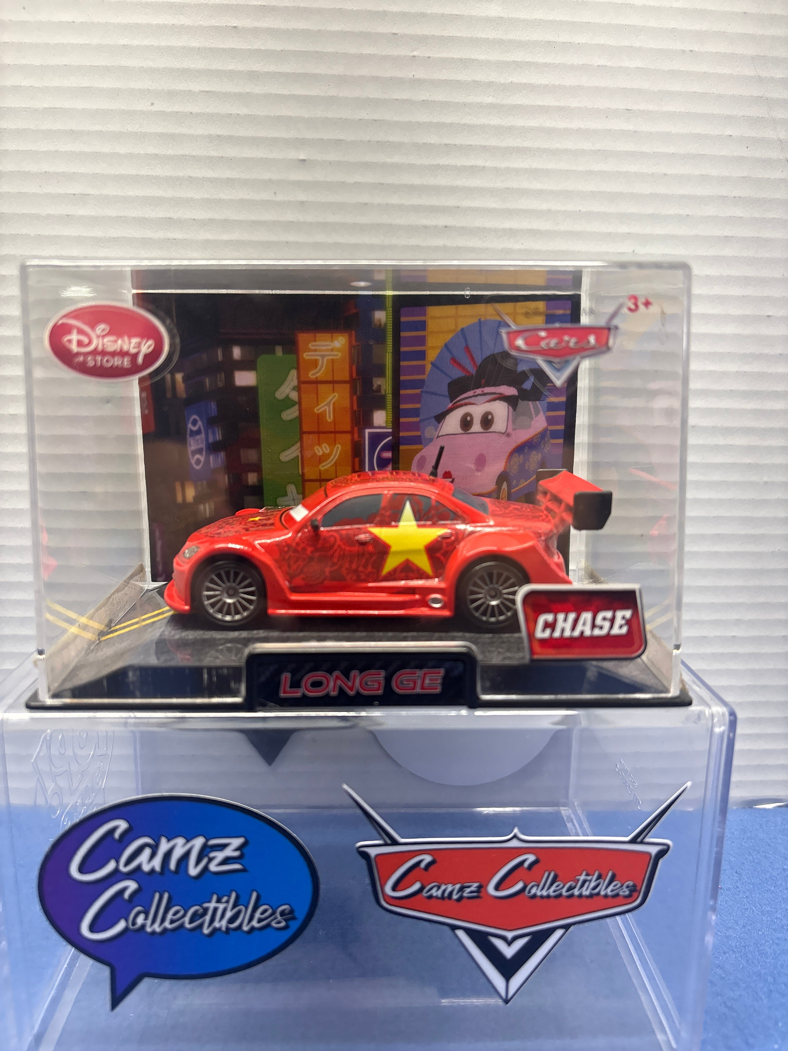 Disney Pixar Cars Disney Store Diecast 1:43 Long GE Chase