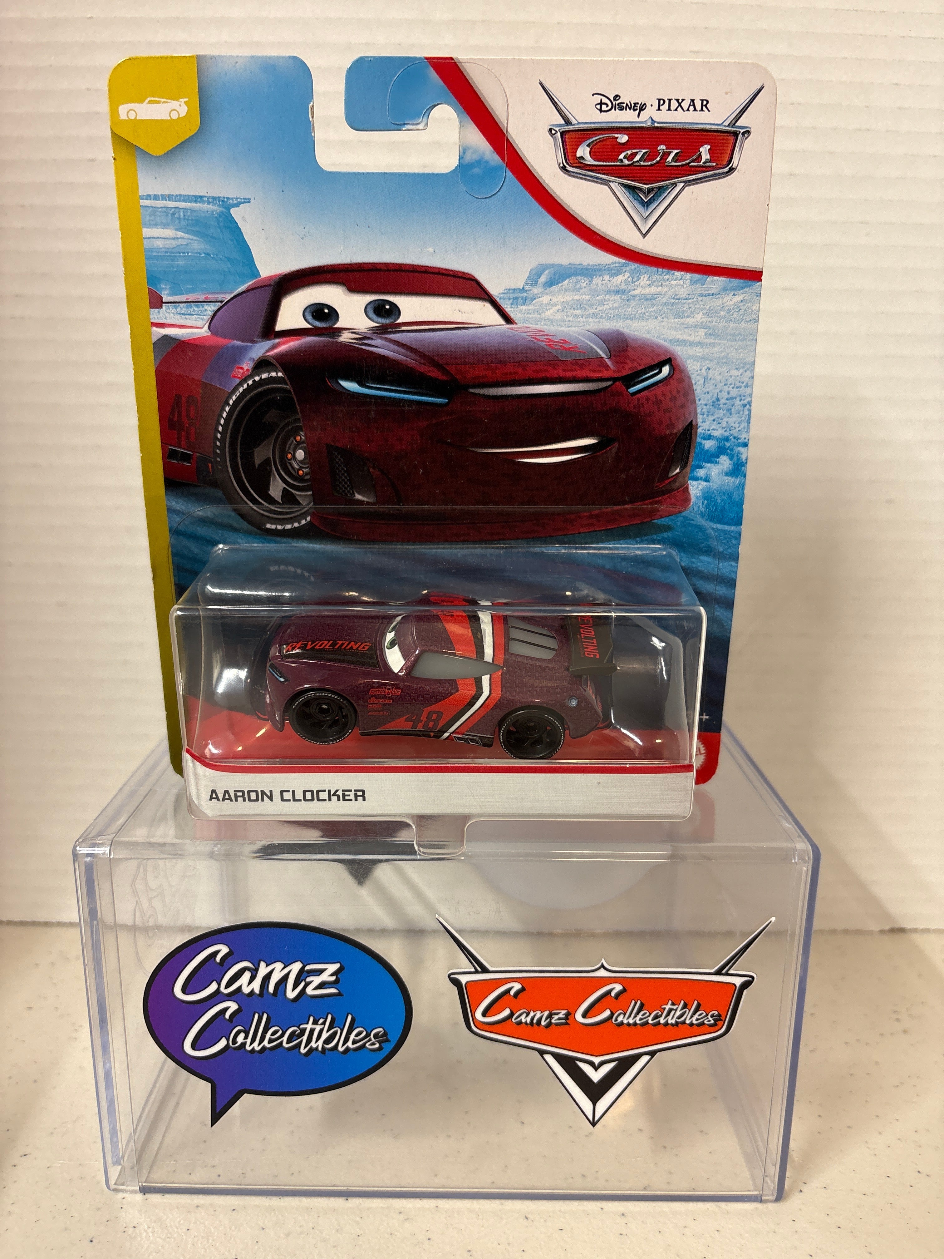 Disney Pixar Cars Aaron Clocker #48