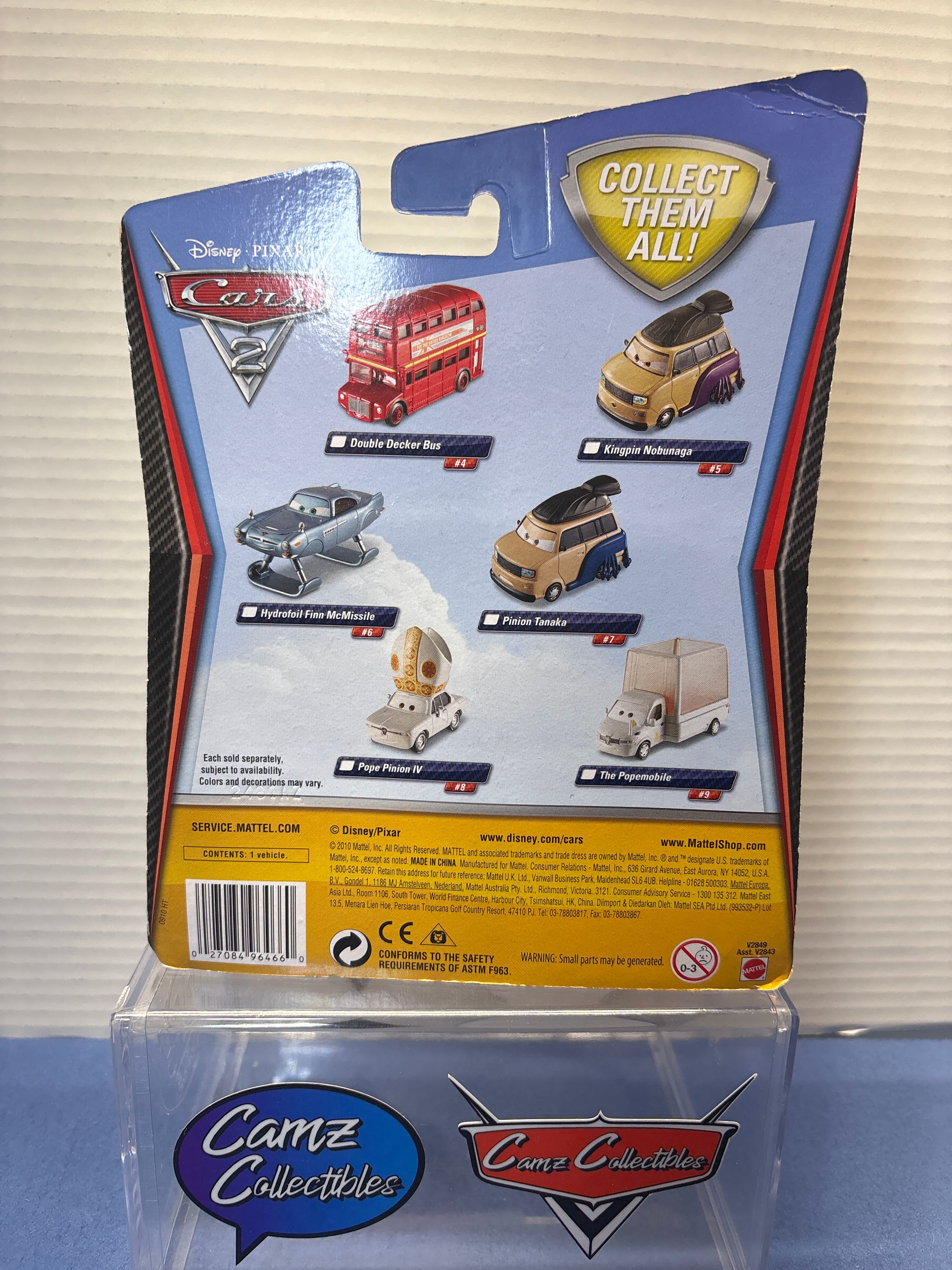 Disney Pixar Cars 2 Pope Pinion IV Deluxe