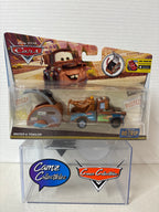 Disney Pixar Cars Road Trip Mater & Trailer VHTF
