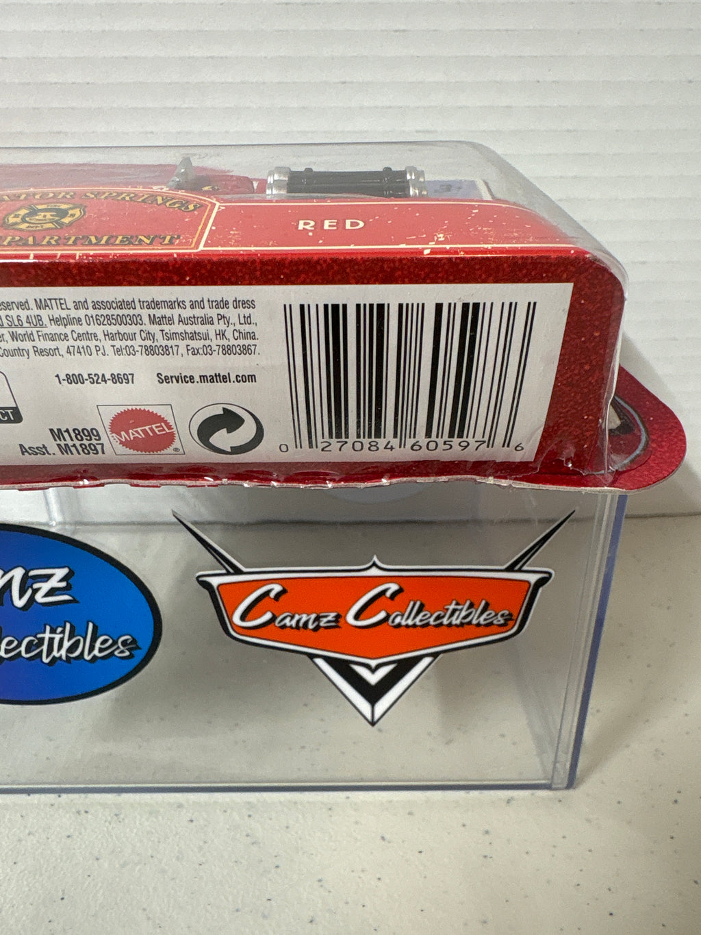 Disney Pixar Cars World of Cars Mini Adventures Radiator Springs Fire Department Doc Hudson & Red