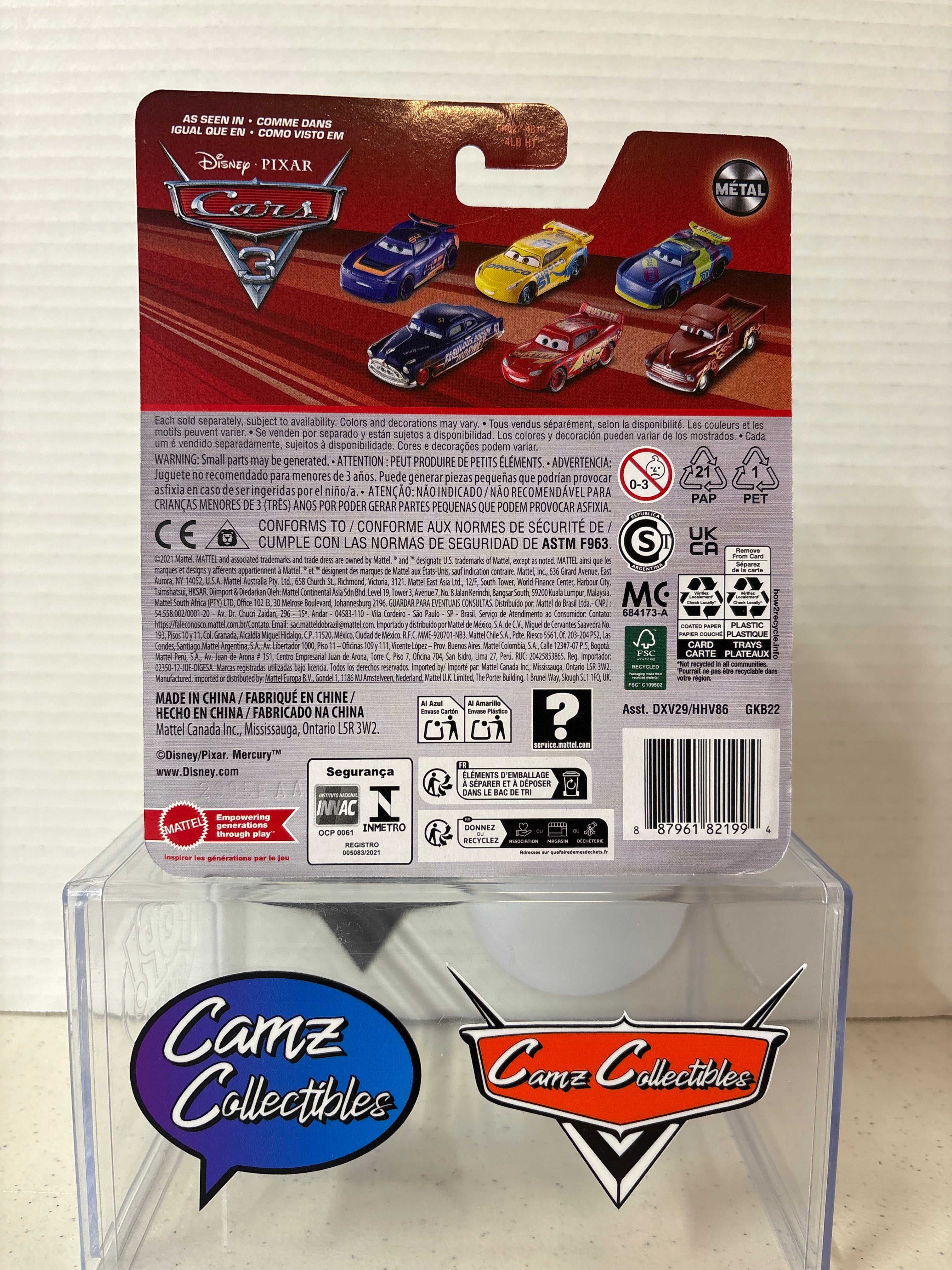 Disney Pixar Cars Jonas Carvers 123 No Stall 2021 release