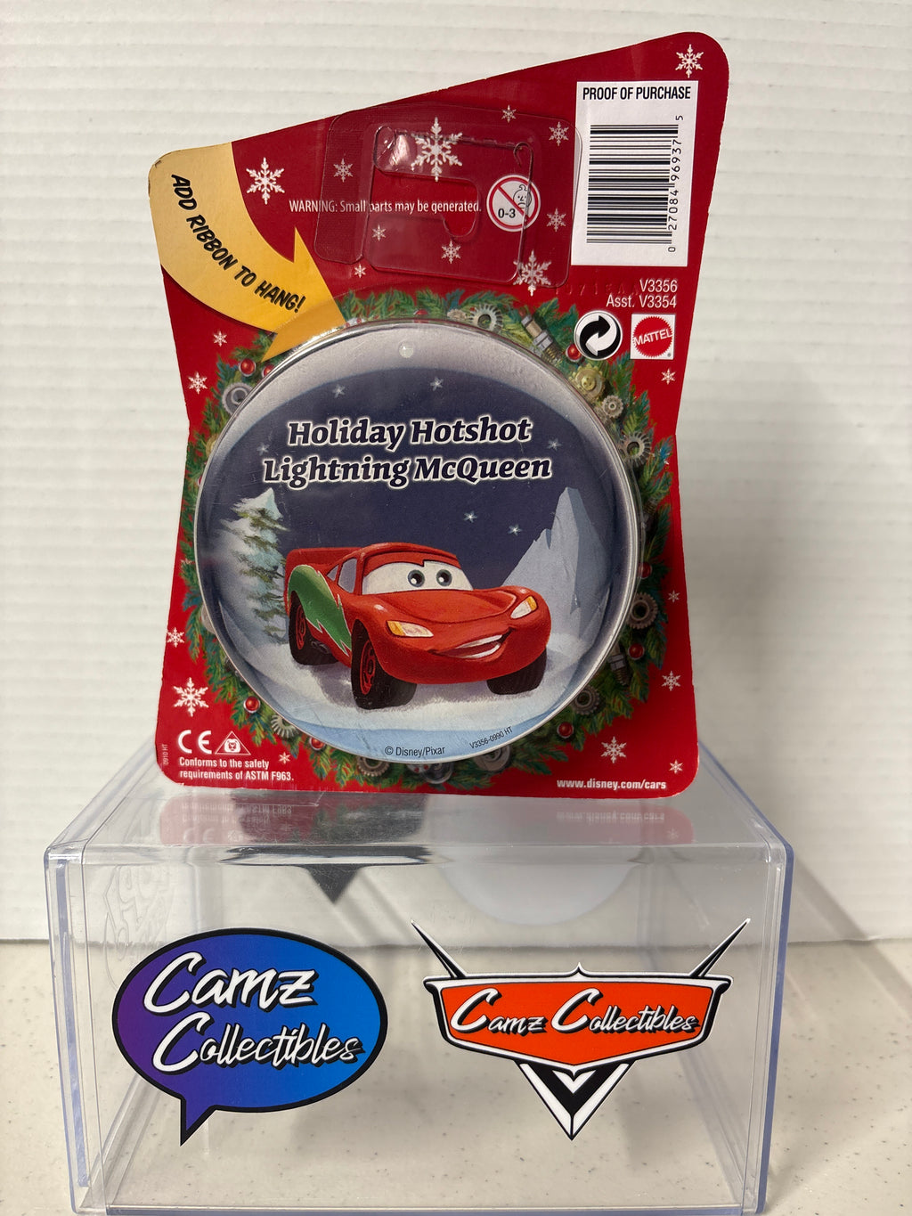 Disney Pixar Cars Christmas Holiday Hotshot Lightning McQueen (2011)