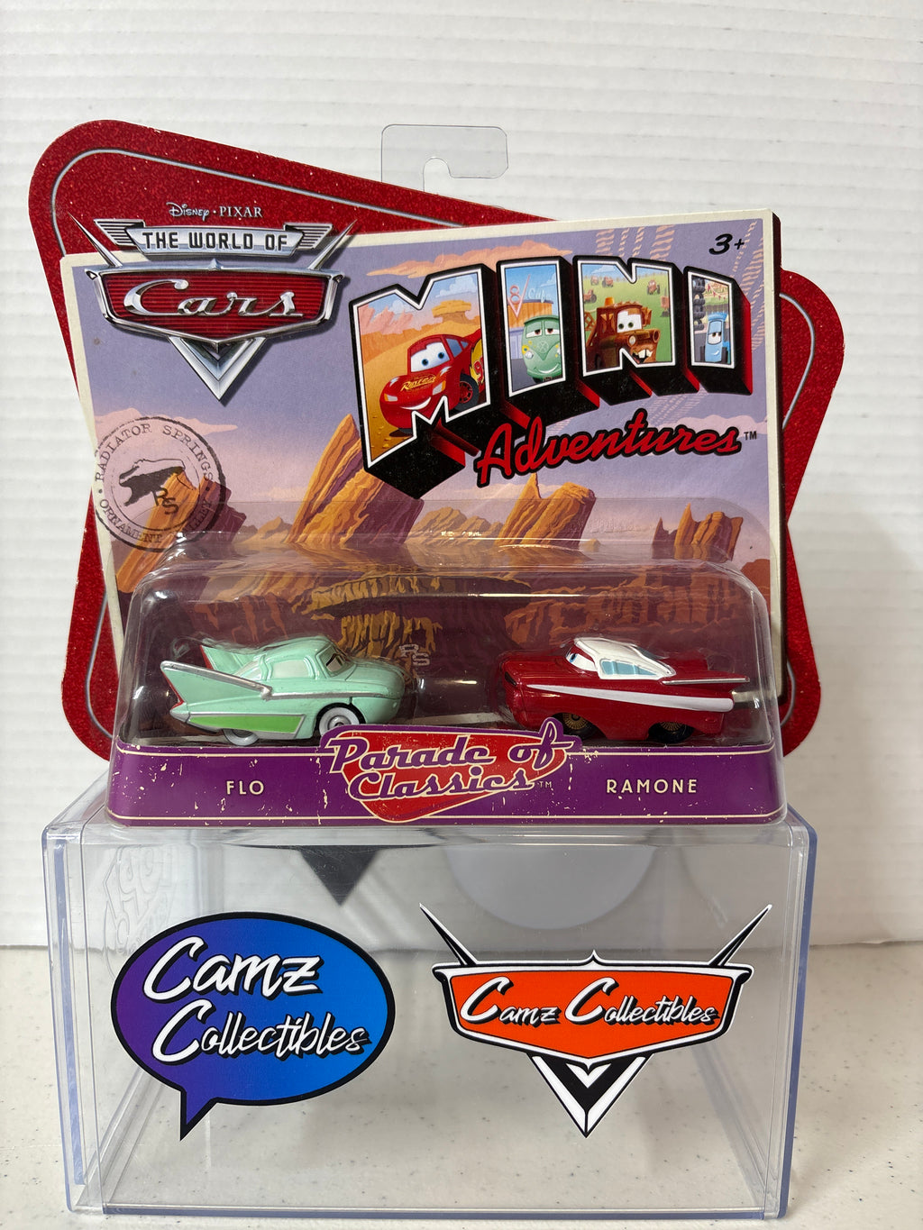 Disney Pixar Cars Mini Adventures Parade of Classics Flo & Ramone