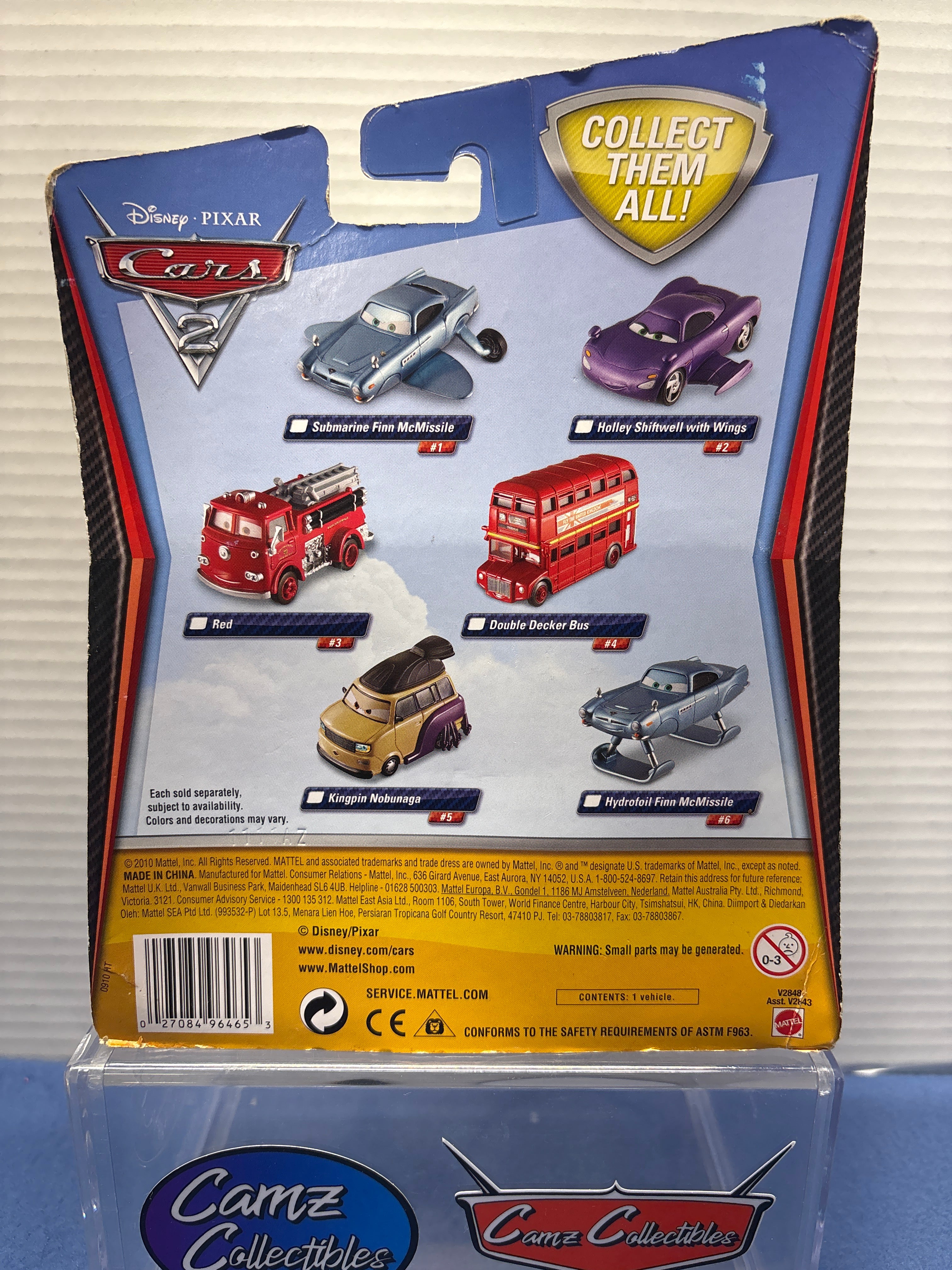 Disney Pixar Cars 2 Deluxe Kingpin Nobunaga
