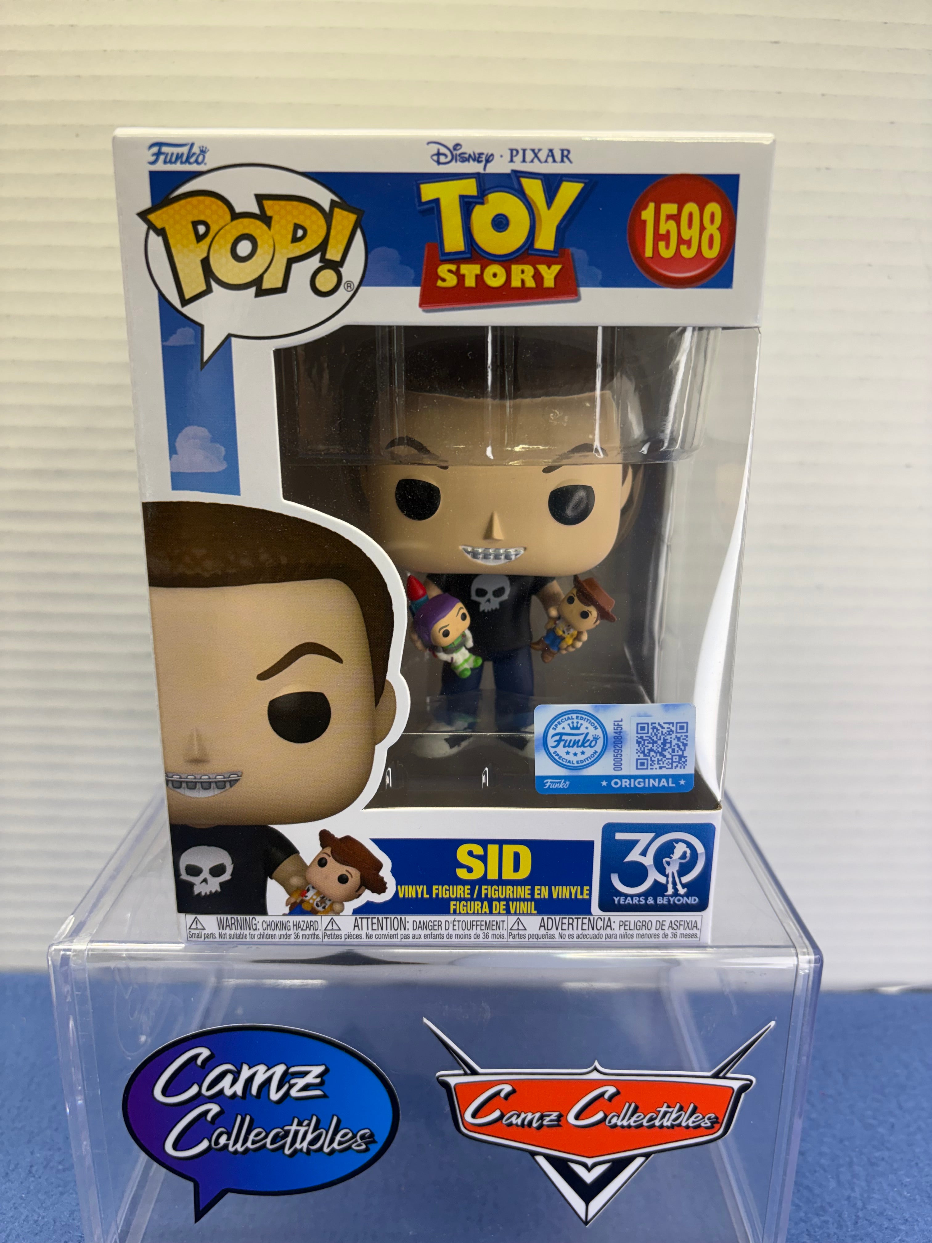 Funko Pop Disney Pixar Toy Story 30th Anniversary Sid #1598