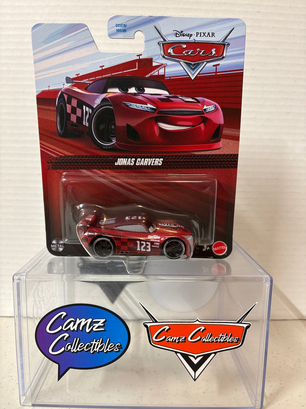 Disney Pixar Cars Jonas Carvers 123 No Stall 2021 release