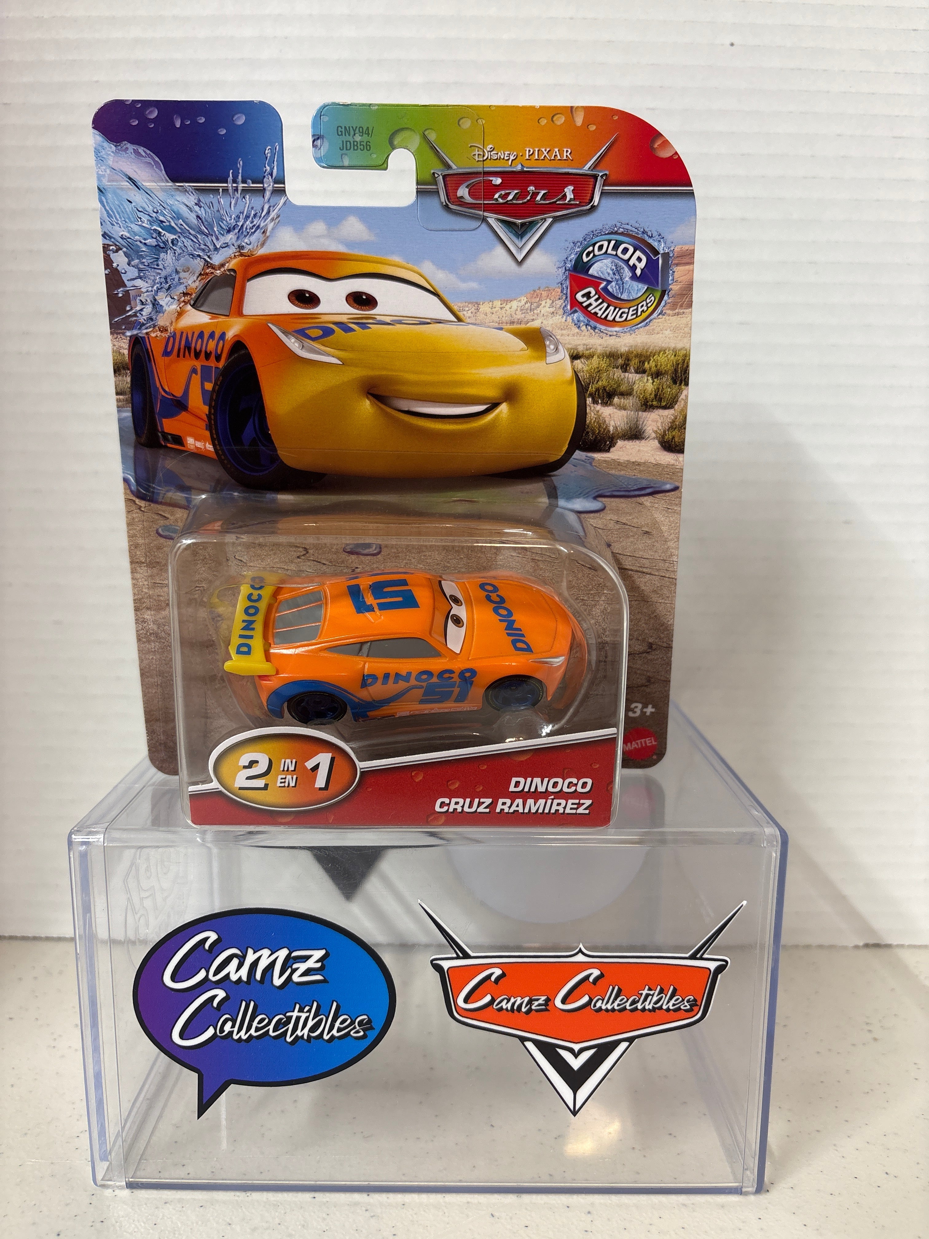 Disney Pixar Cars Color Changer Dinoco Cruz Ramirez