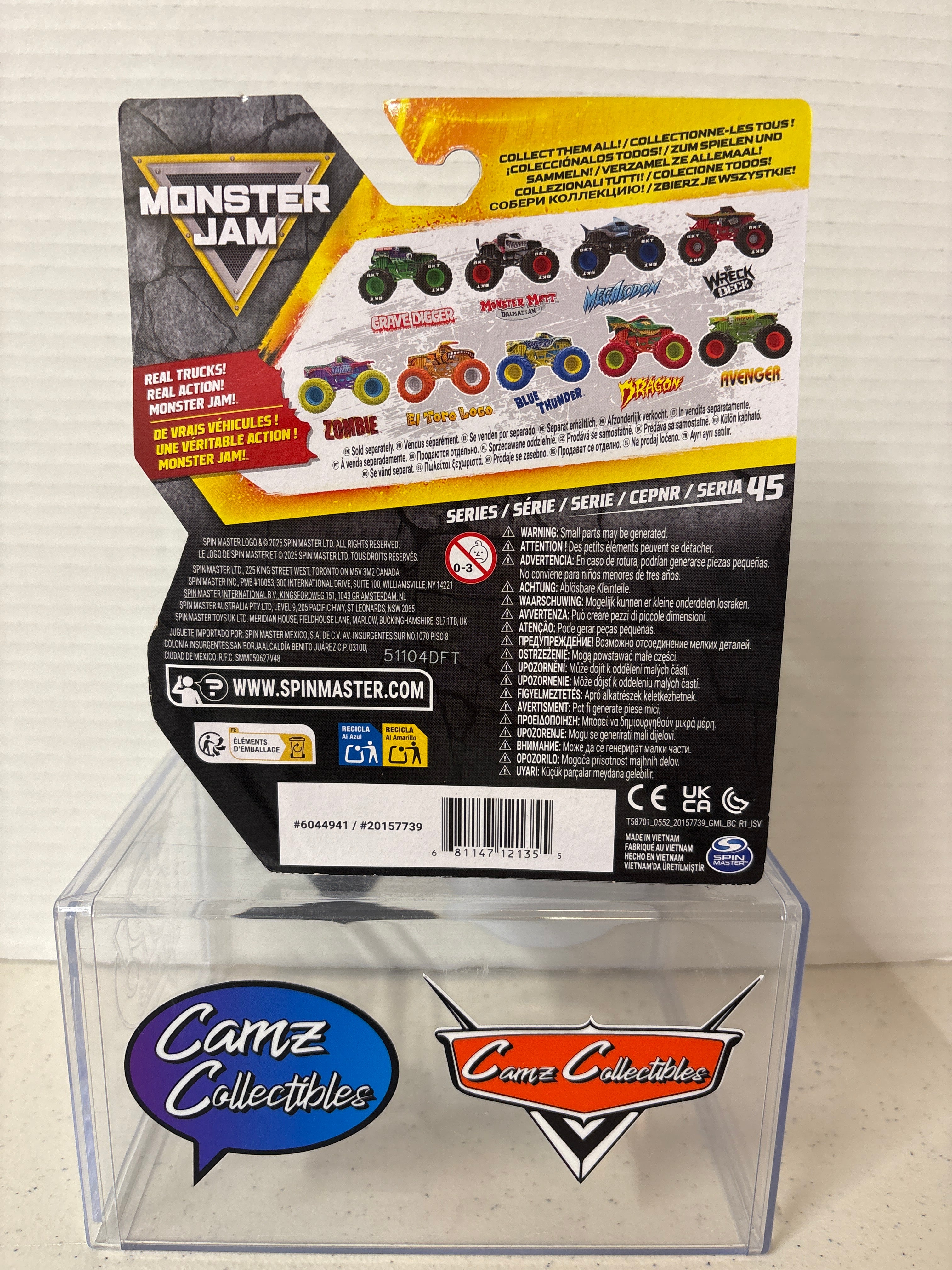 Spinmaster Monster Jam 2026 Alien Invasion Childlike