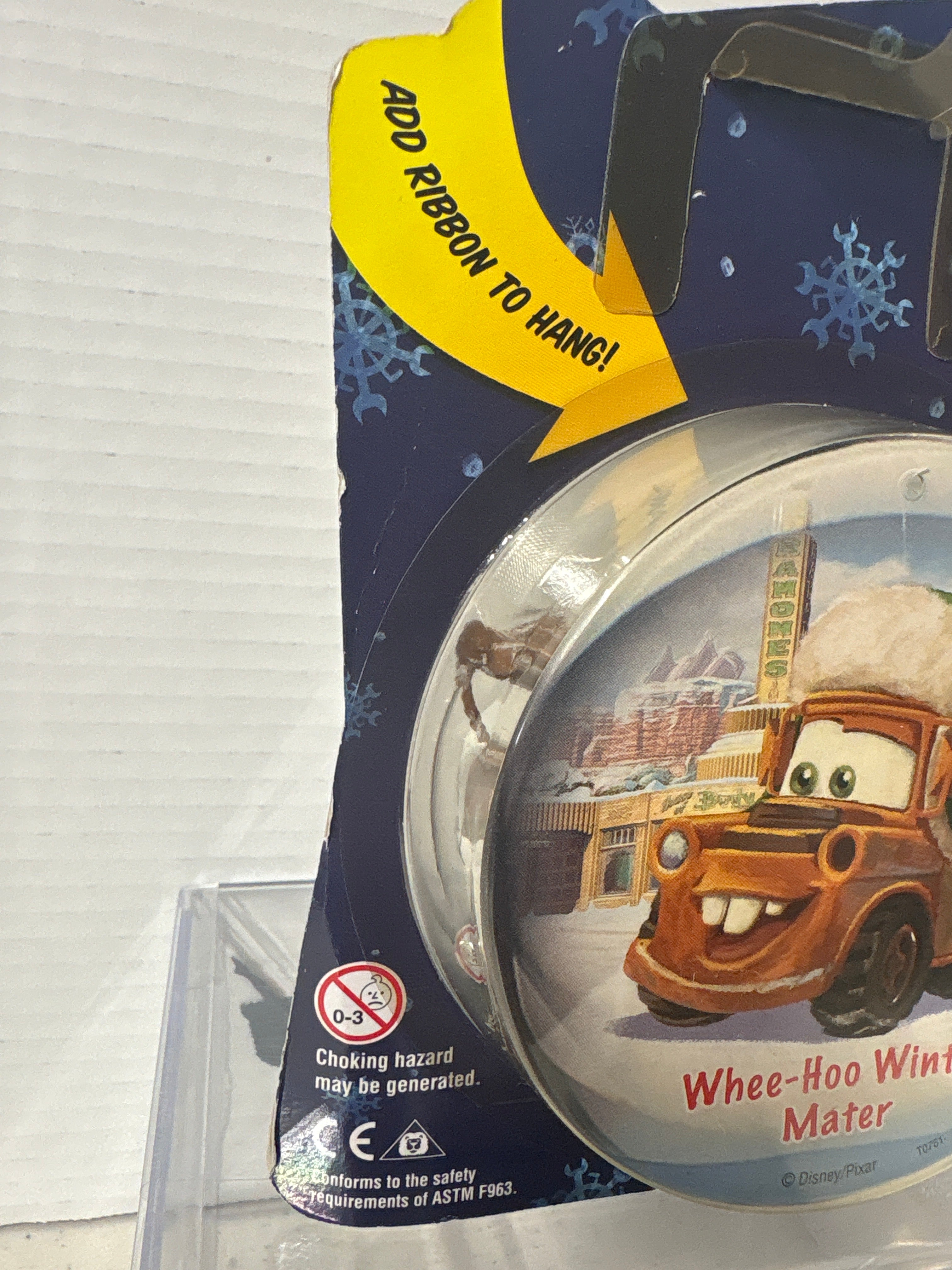 Disney Pixar Cars Christmas Whee-Hoo Winter Mater (Toys R'Us exclusive-2010)