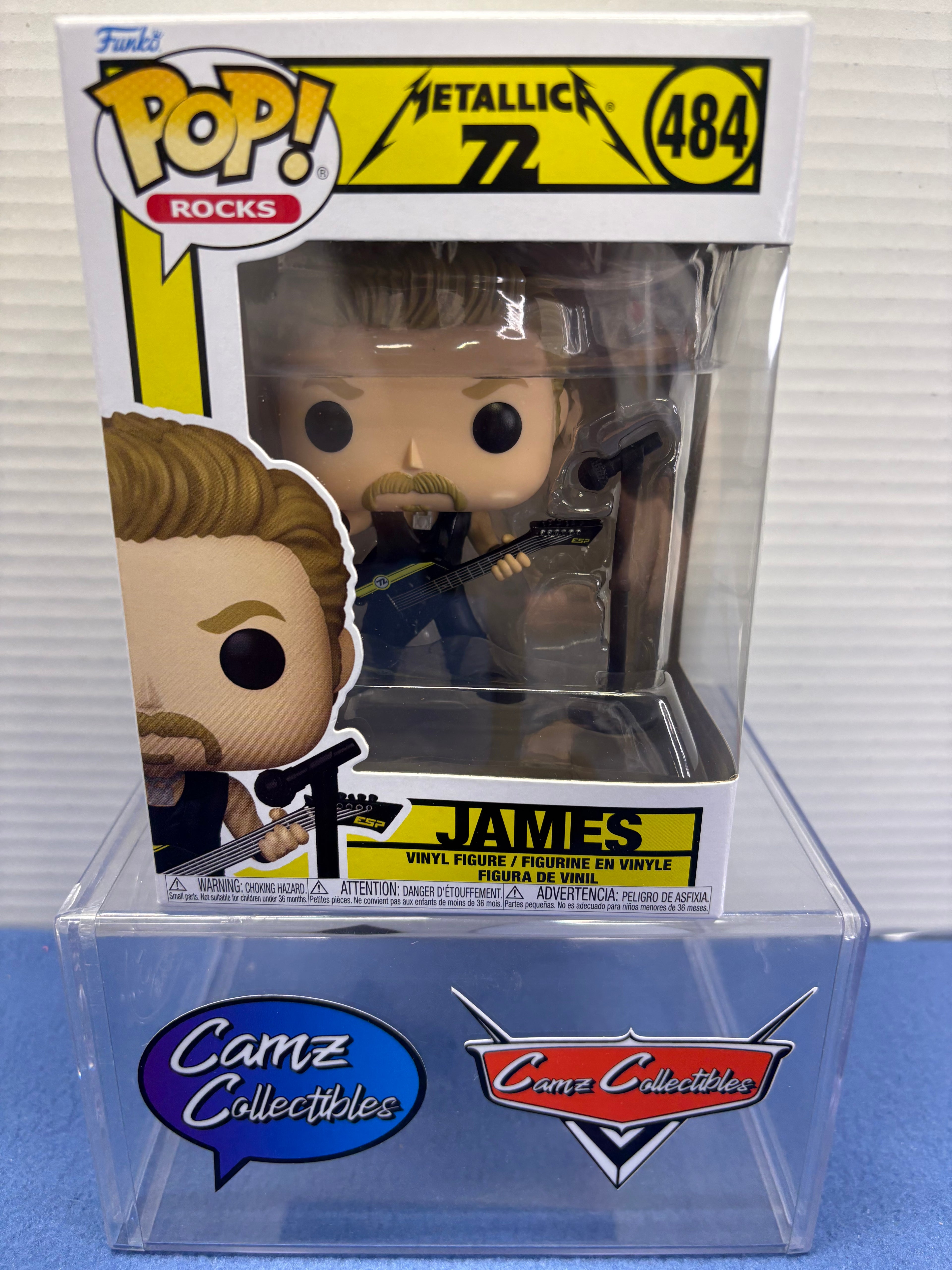 Funko Pop Rocks Metallica 72 James #484