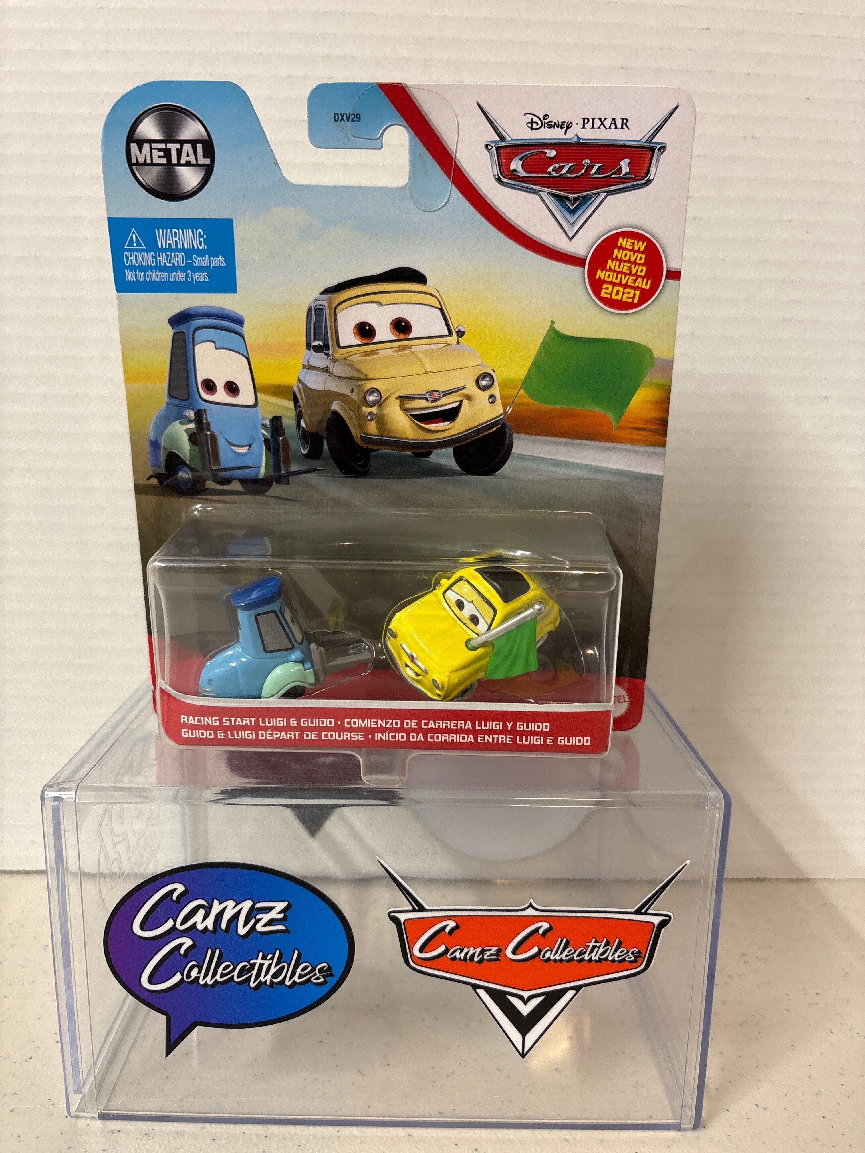 Disney Pixar Cars Racing Start Luigi & Guido Metal Series