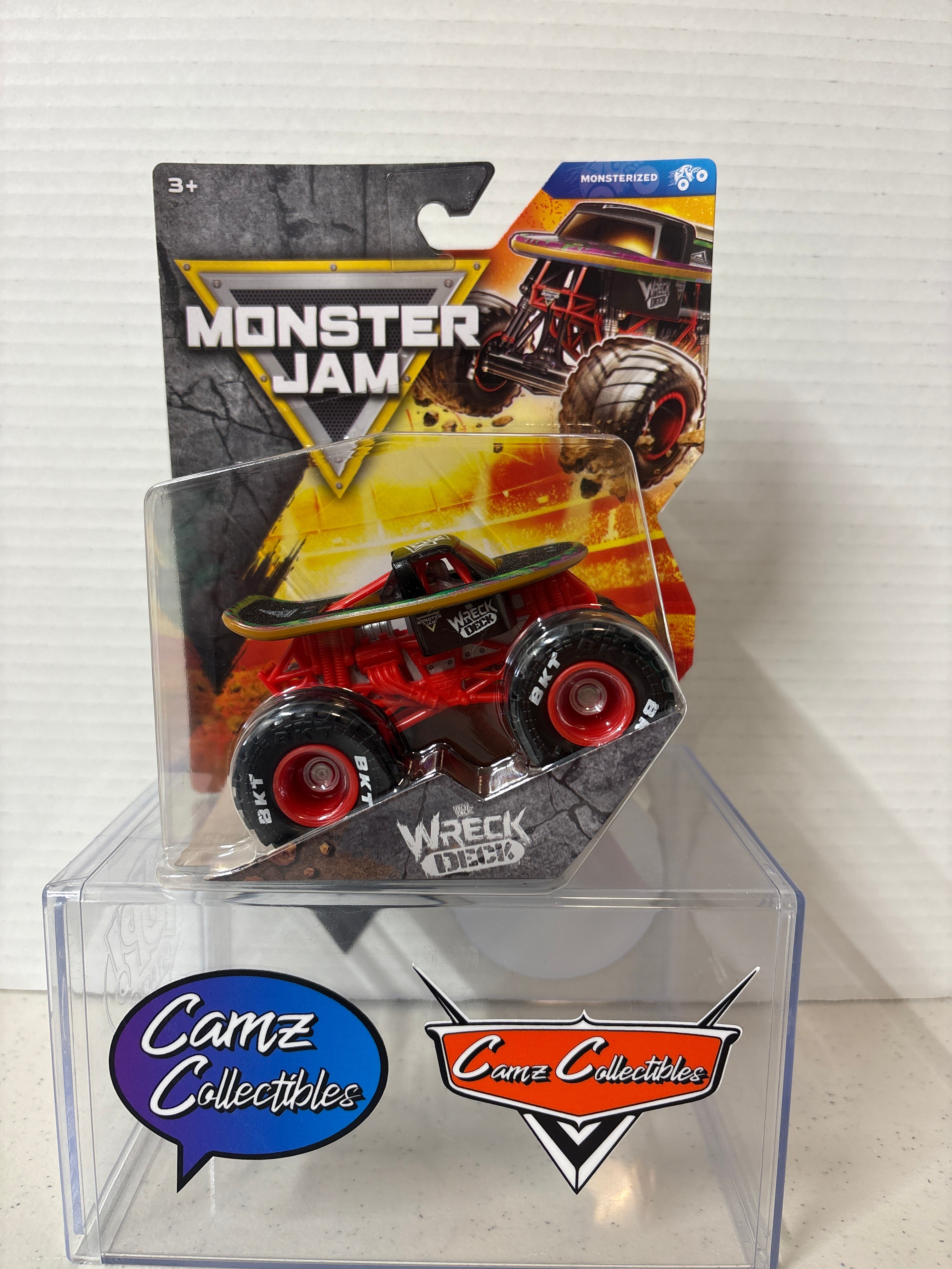Spinmaster Monster Jam 2026 Wreck Deck Monsterized