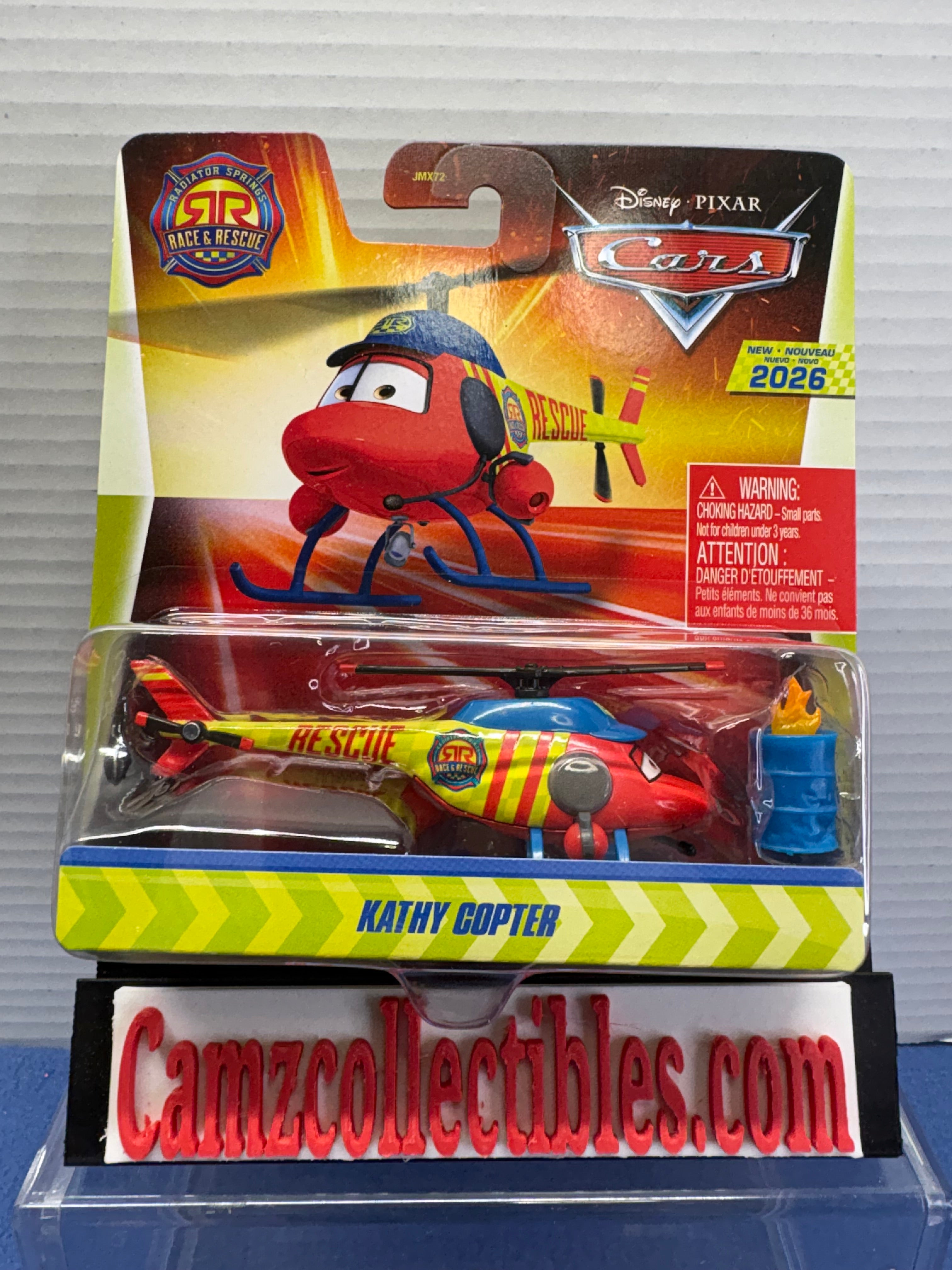 Disney Pixar Cars 2026 Race & Rescue Kathy Copter