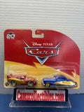 Disney Pixar Cars 2026 20th Anniversary Lightning McQueen & Doc Hudson two pack case 958H