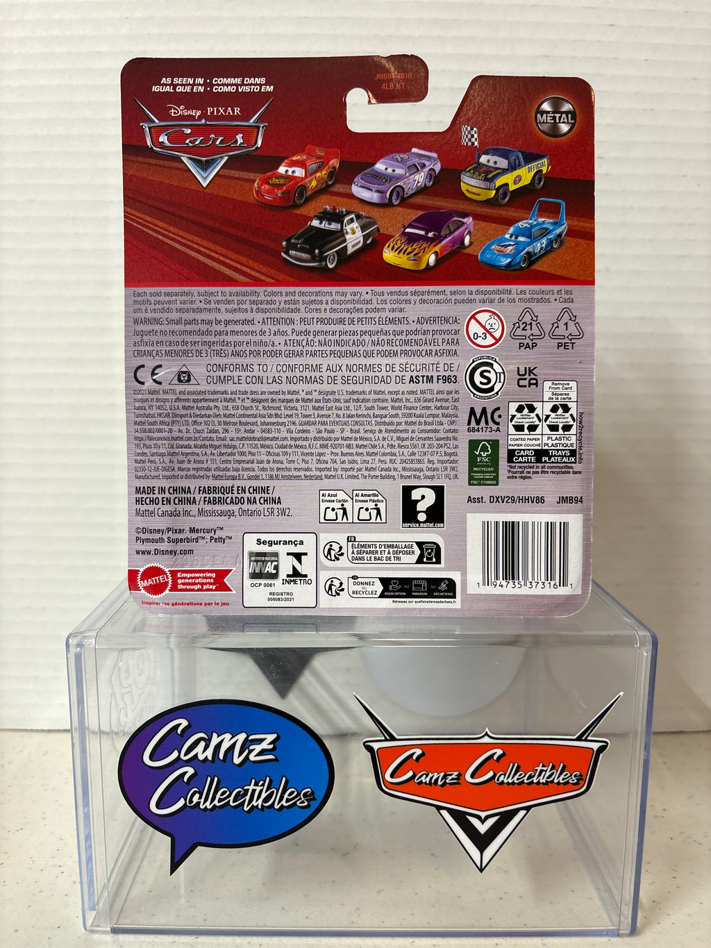 Disney Pixar Cars Brad Winmiller 2021 release