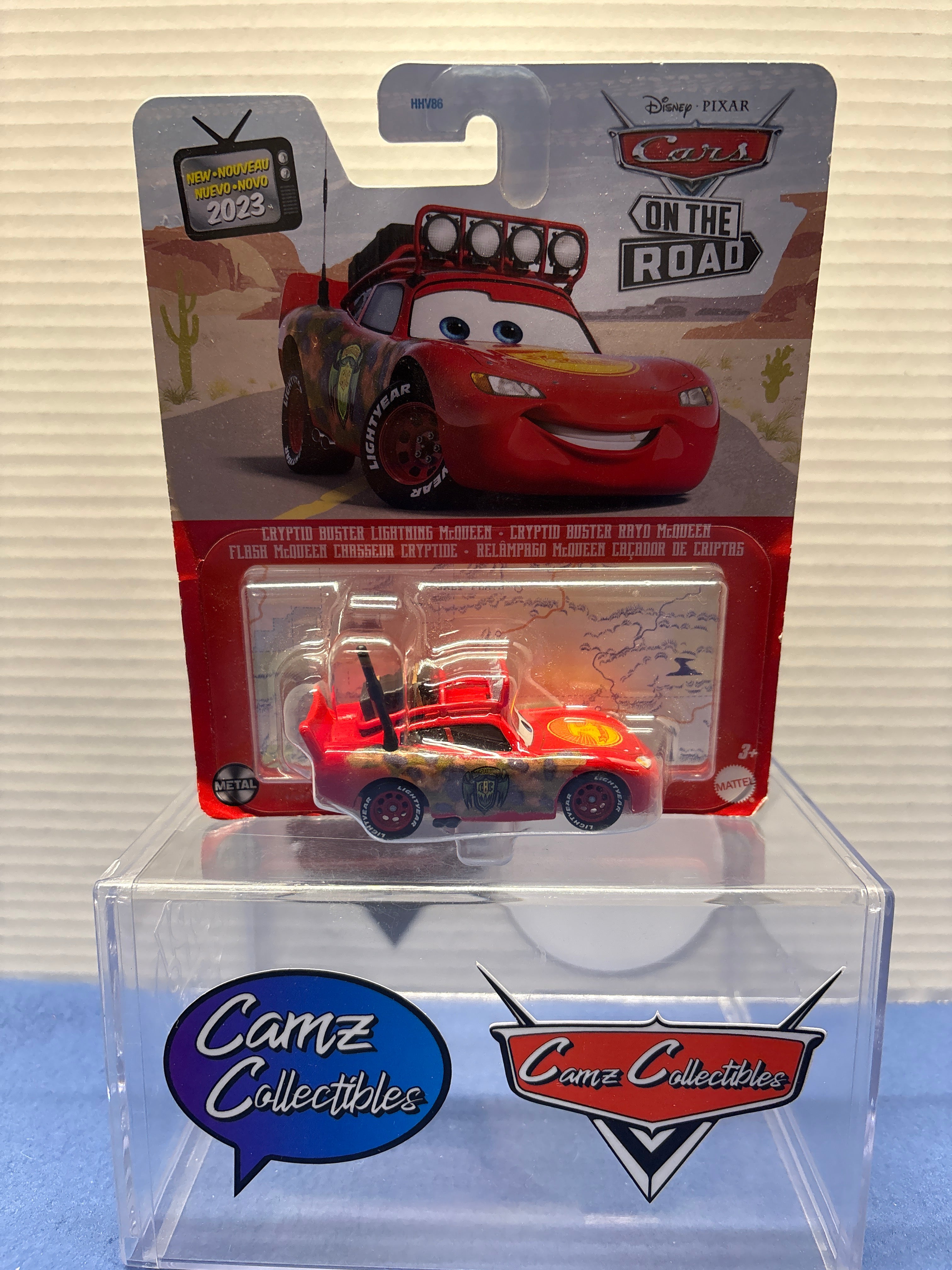 Disney Pixar Cars On the Road Cryptid Buster Lightning McQueen