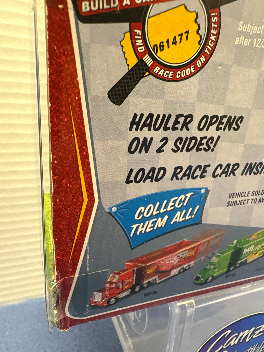 Disney Pixar Cars Gray Hauler