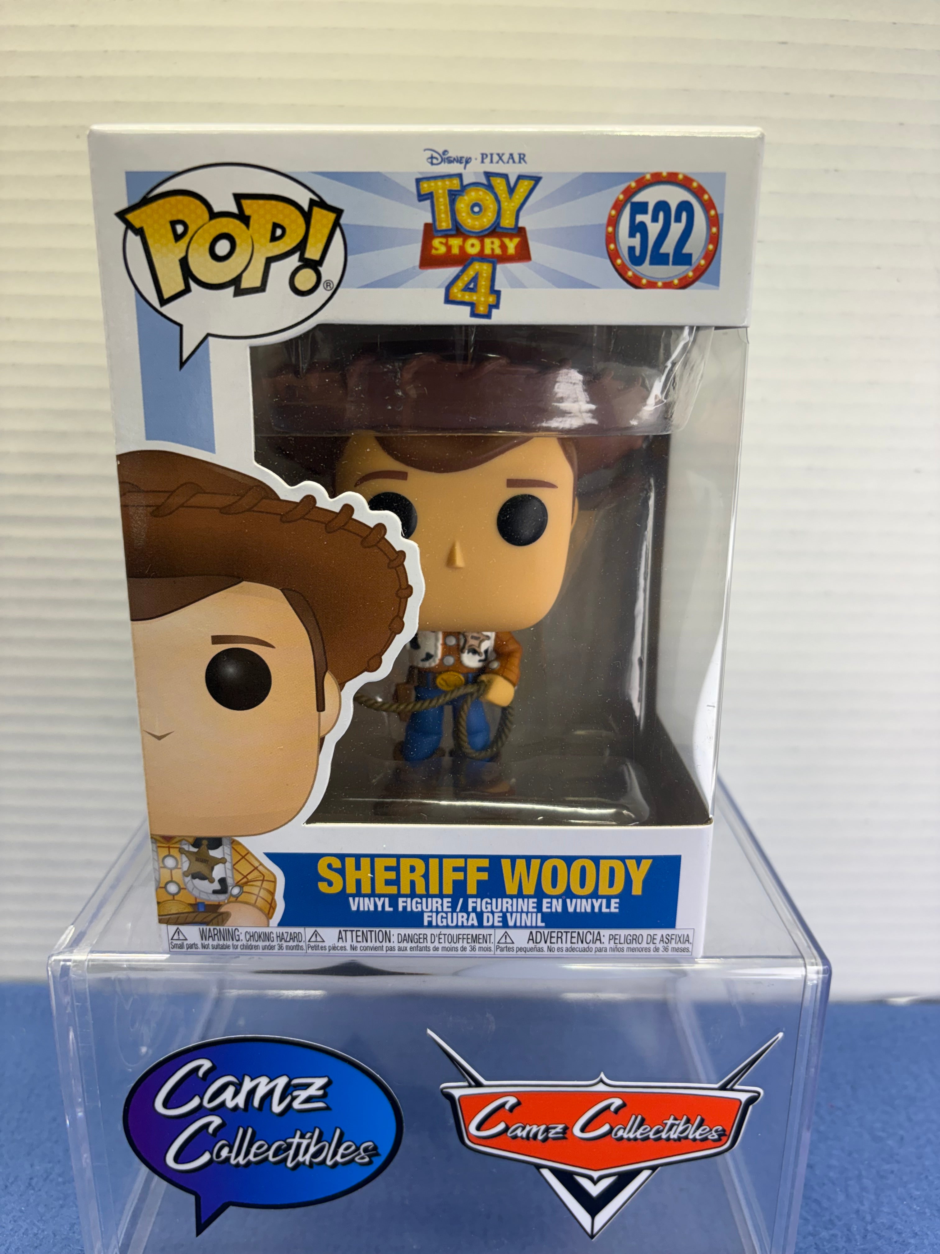 Funko Pop Disney Pixar Toy Story 4 Sheriff Woody #522