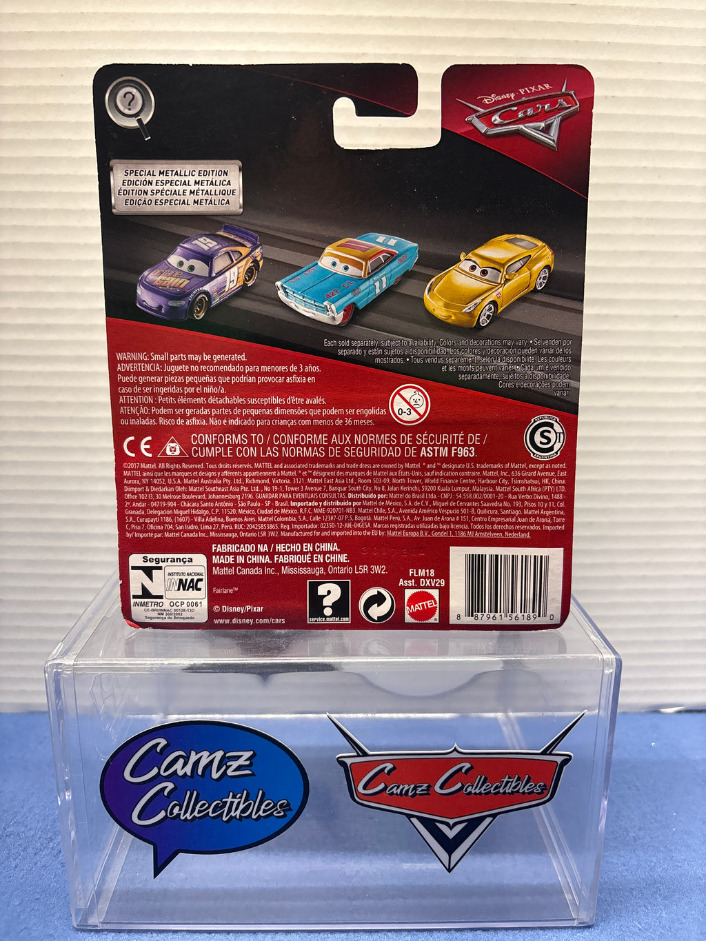 Disney Pixar Cars Metallic Bobby Swift Scavenger Hunt