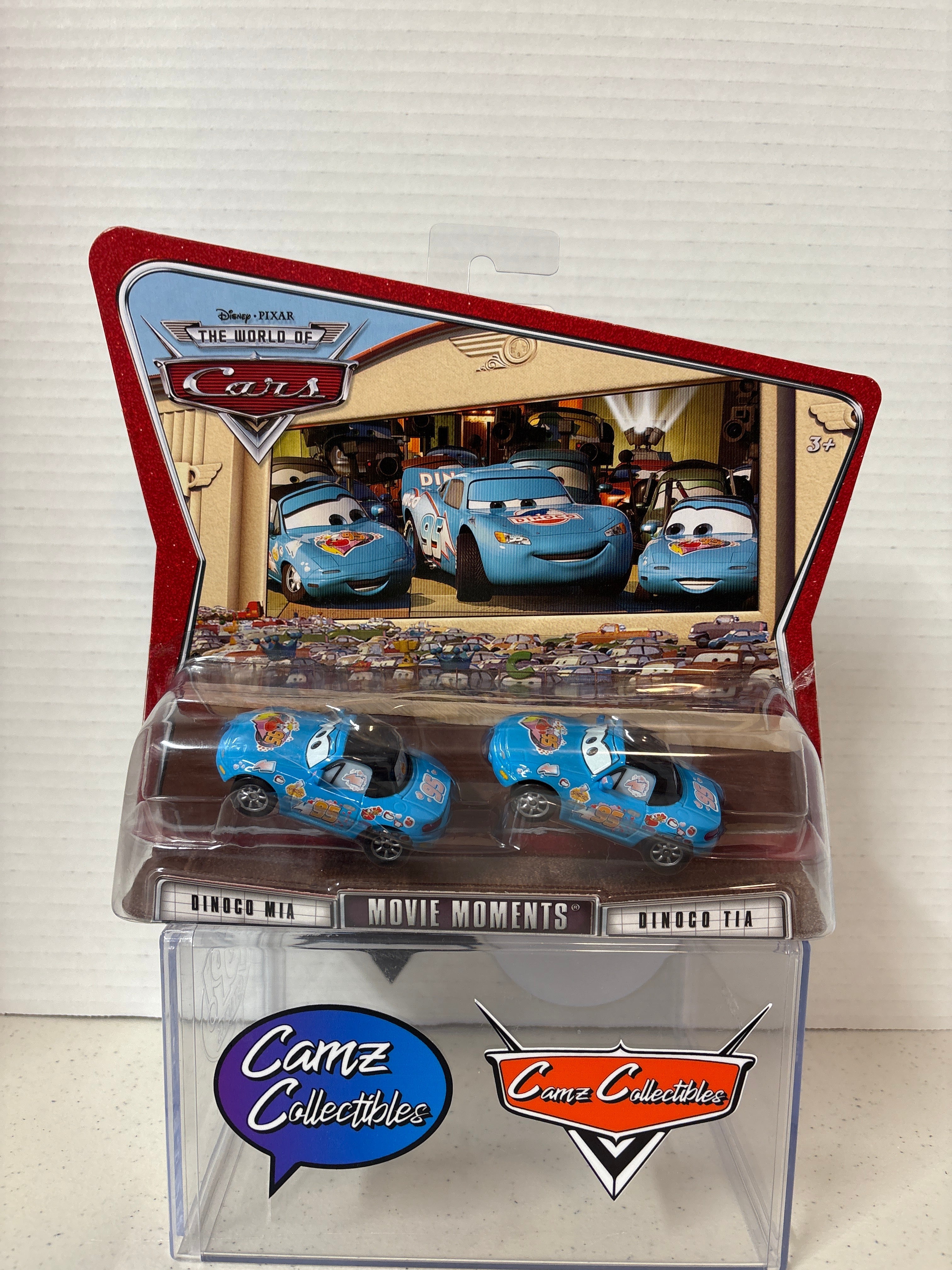 Disney Pixar World of Cars Dinoco Mia & Tia Movie Moments
