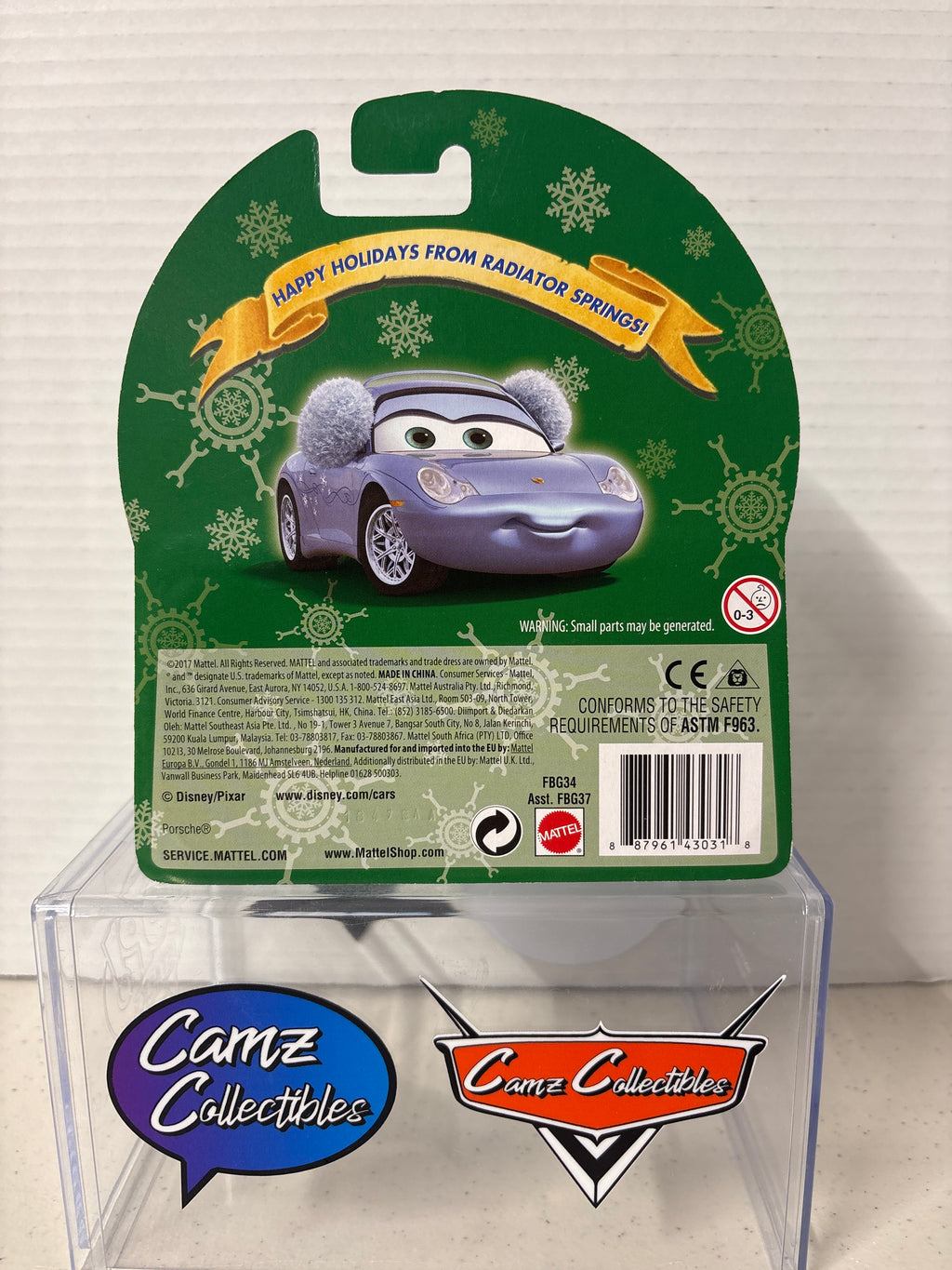 Disney Pixar Cars Christmas Snow Day Sally (2017)