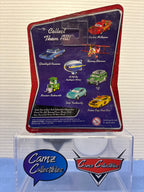 Disney Pixar Cars T.J. with GM logo on bottom of card