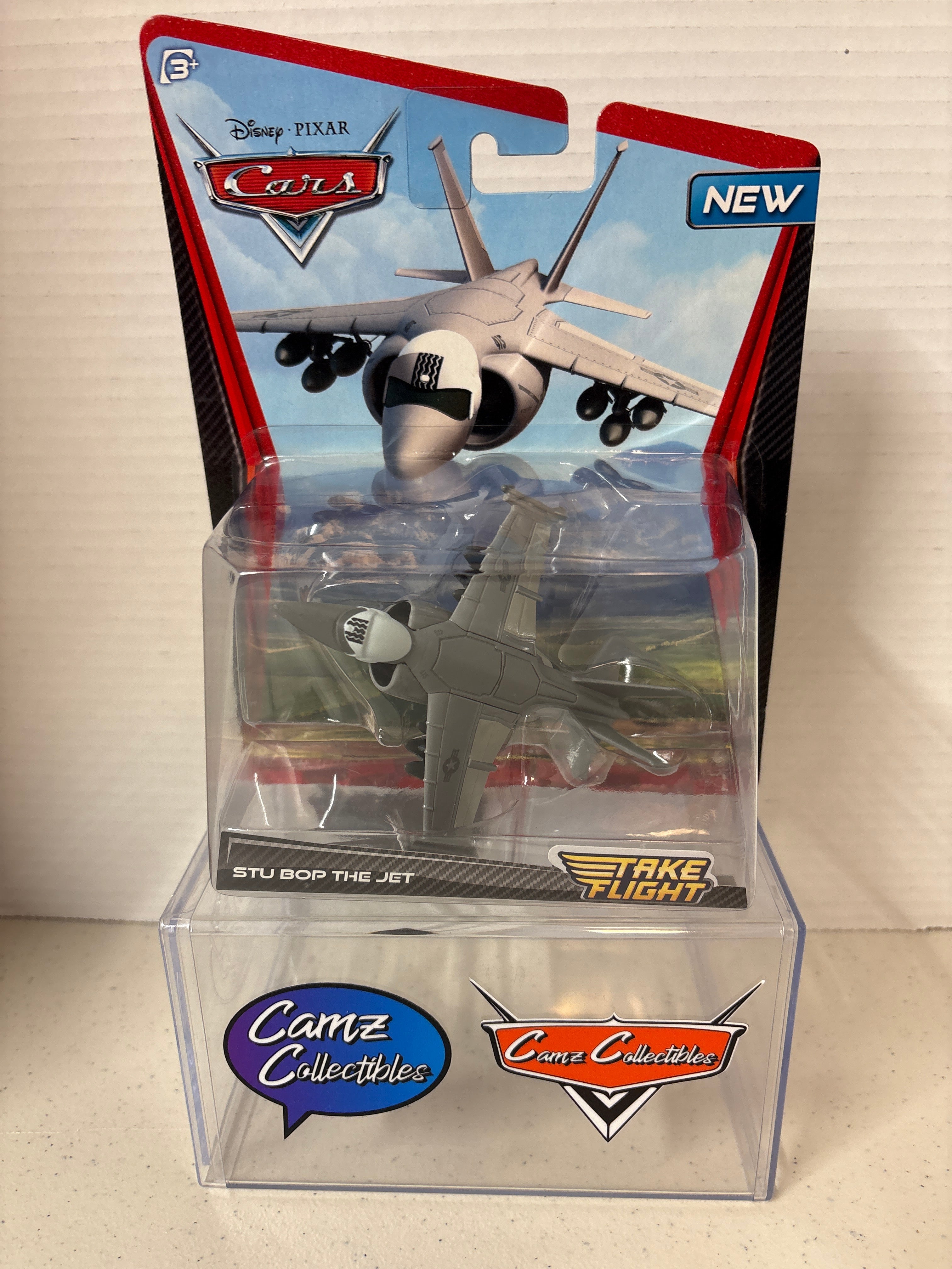 Disney Pixar Cars Take Flight Stu Bop The Jet