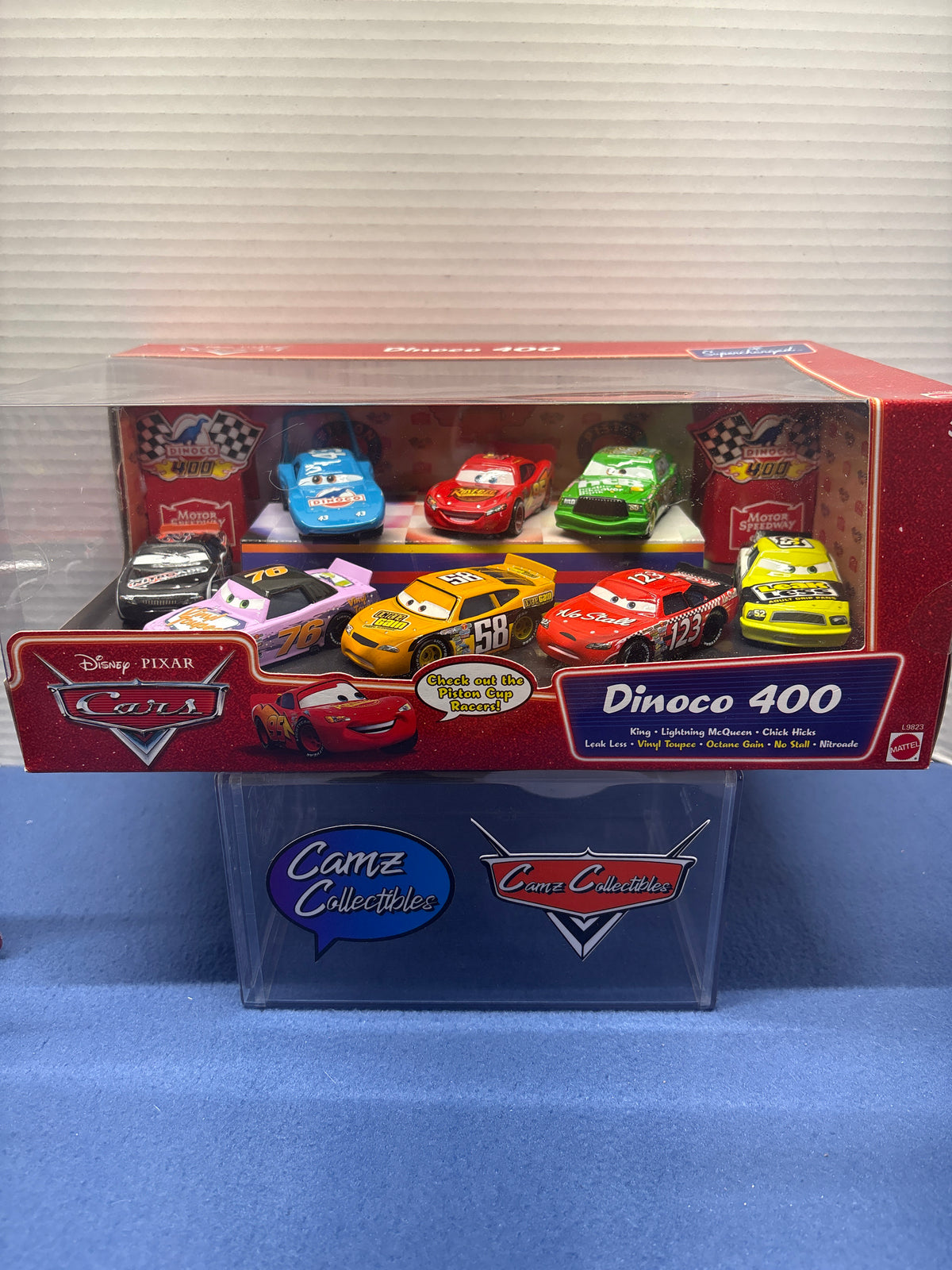 Disney Pixar Cars Supercharged Dinoco 400 set