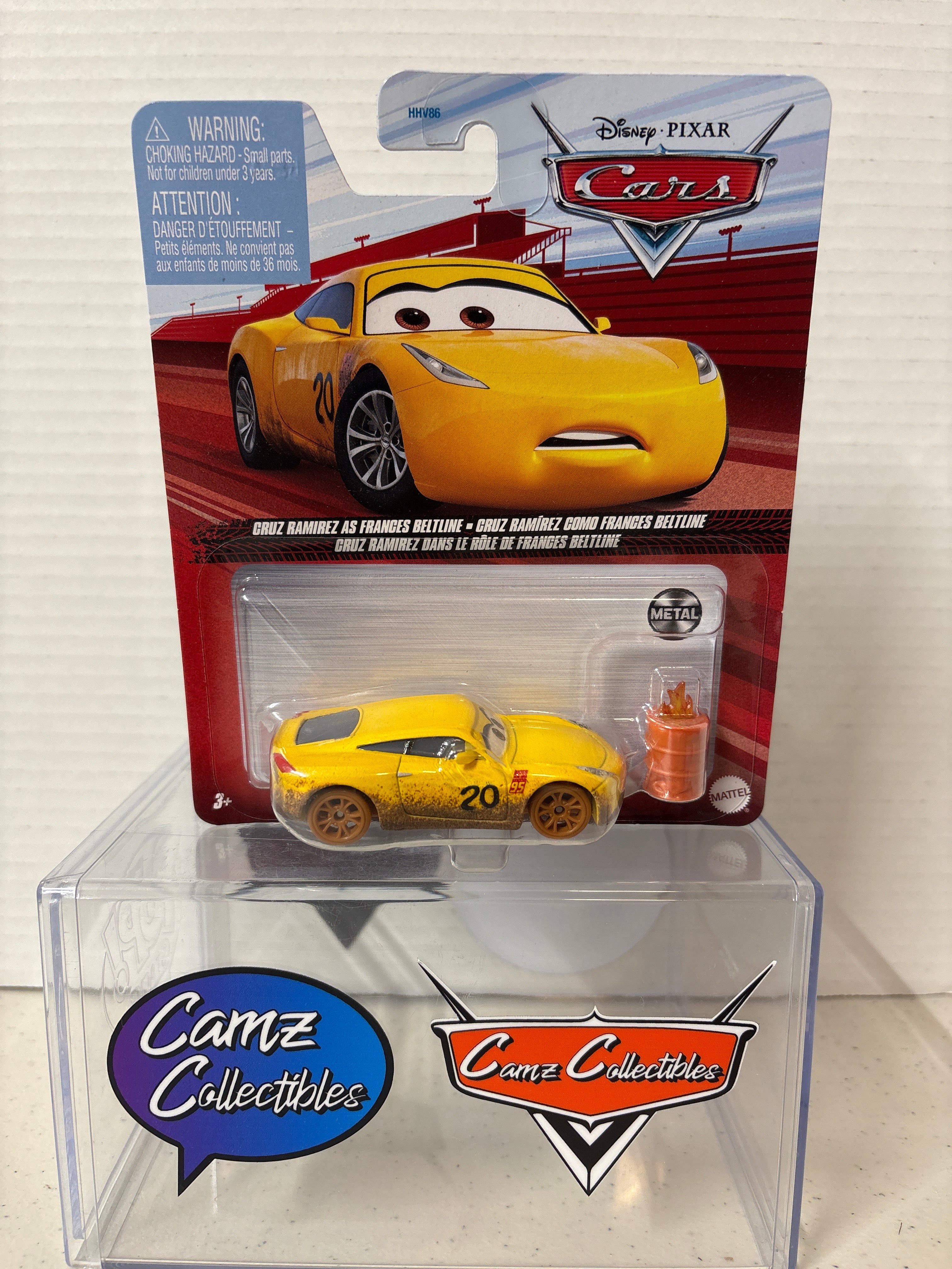 Disney Pixar Cars Cruz Ramirez as Frances Beltline 2021 Metal Card
