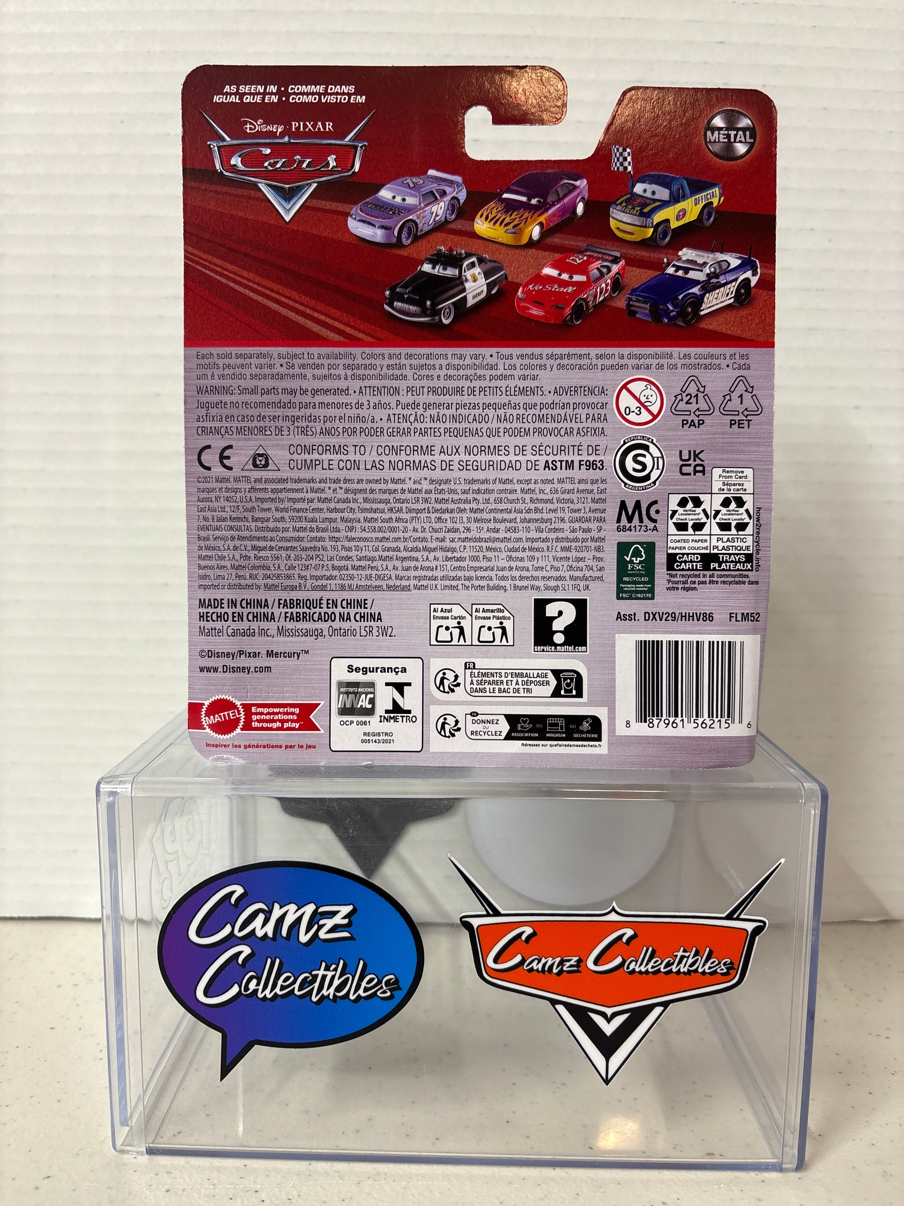 Disney Pixar Cars 2026 case 95FG release on 2021 Metal card Chick Hicks