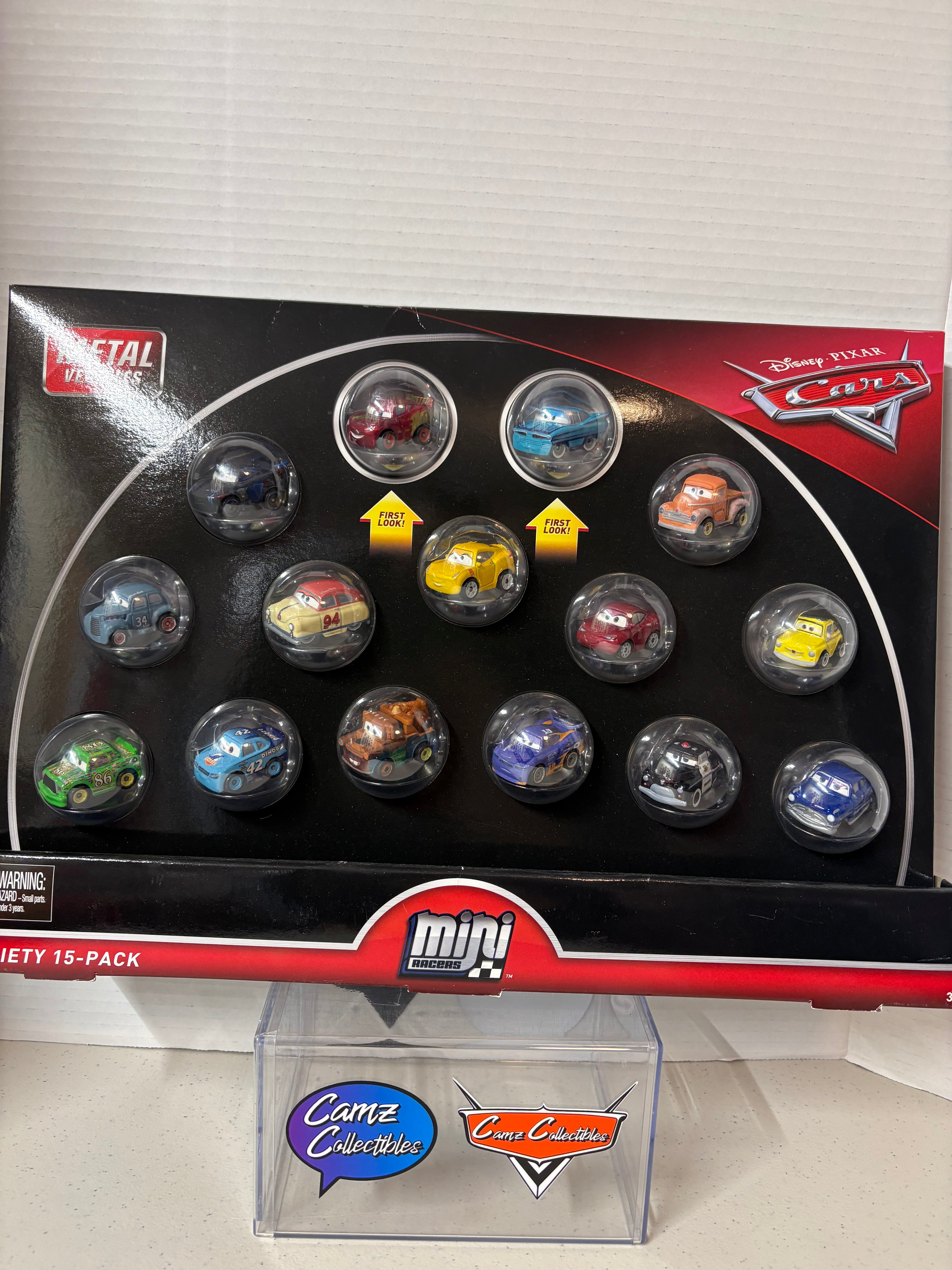 Disney Pixar Cars Mini Racing Variety 15 Pack