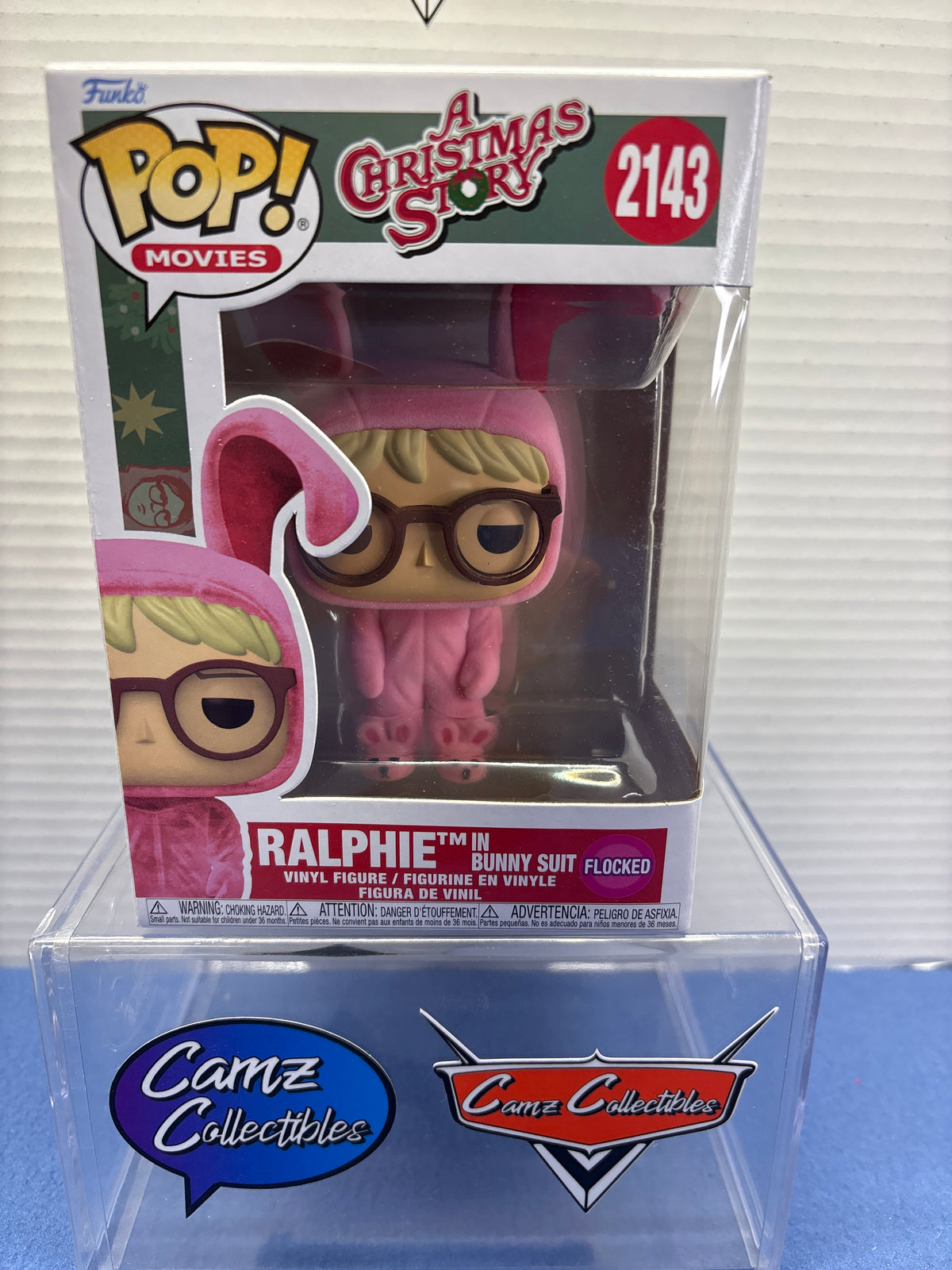 Funko Pop A Christmas Story Ralphie in Bunny Suit Flocked #2143