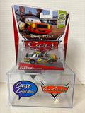 Disney Pixar Cars WGP Darrell Cartrip with headset