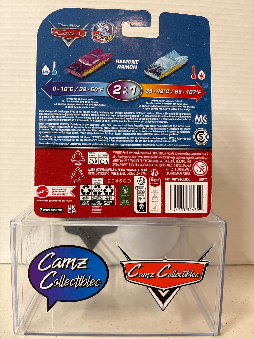 Disney Pixar Cars Color Changer Ramone 2025