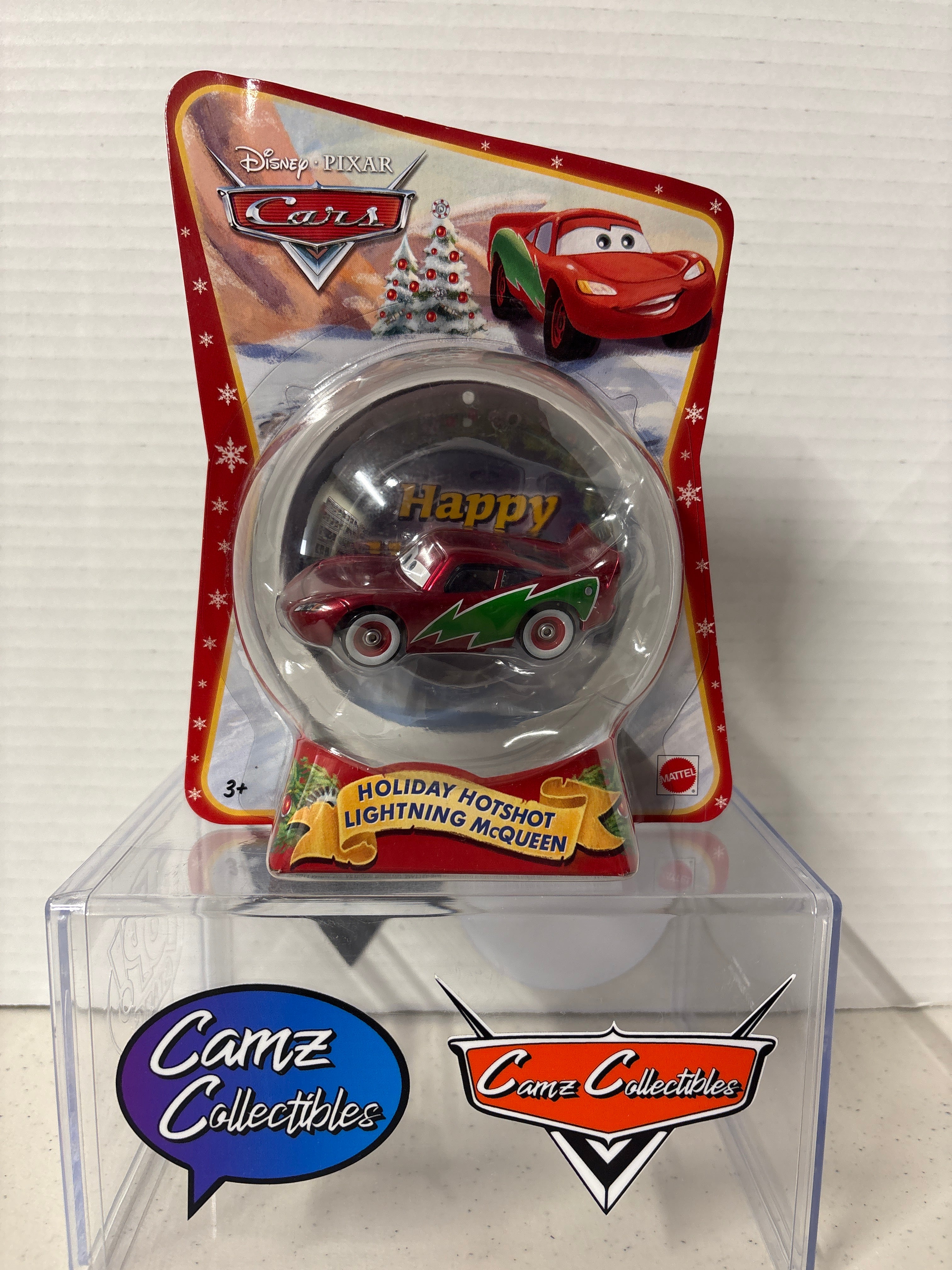 Disney Pixar Cars Christmas Holiday Hotshot Lightning McQueen (2011)