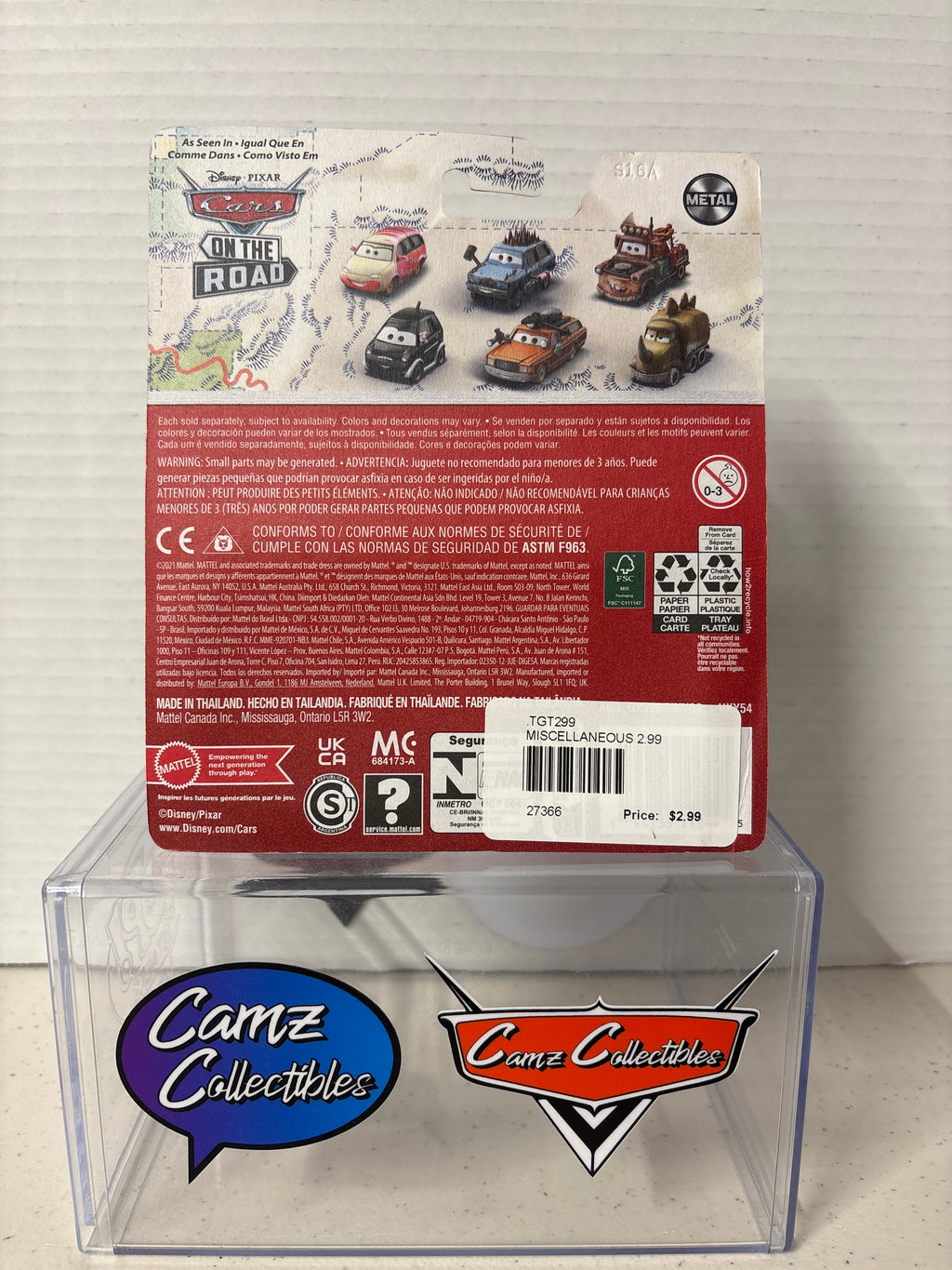 Disney Pixar Cars on the Road Nile Speedcone