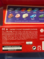 Disney Pixar Cars Supercharged Rare Race Case and Track with Lightning McQueen and King