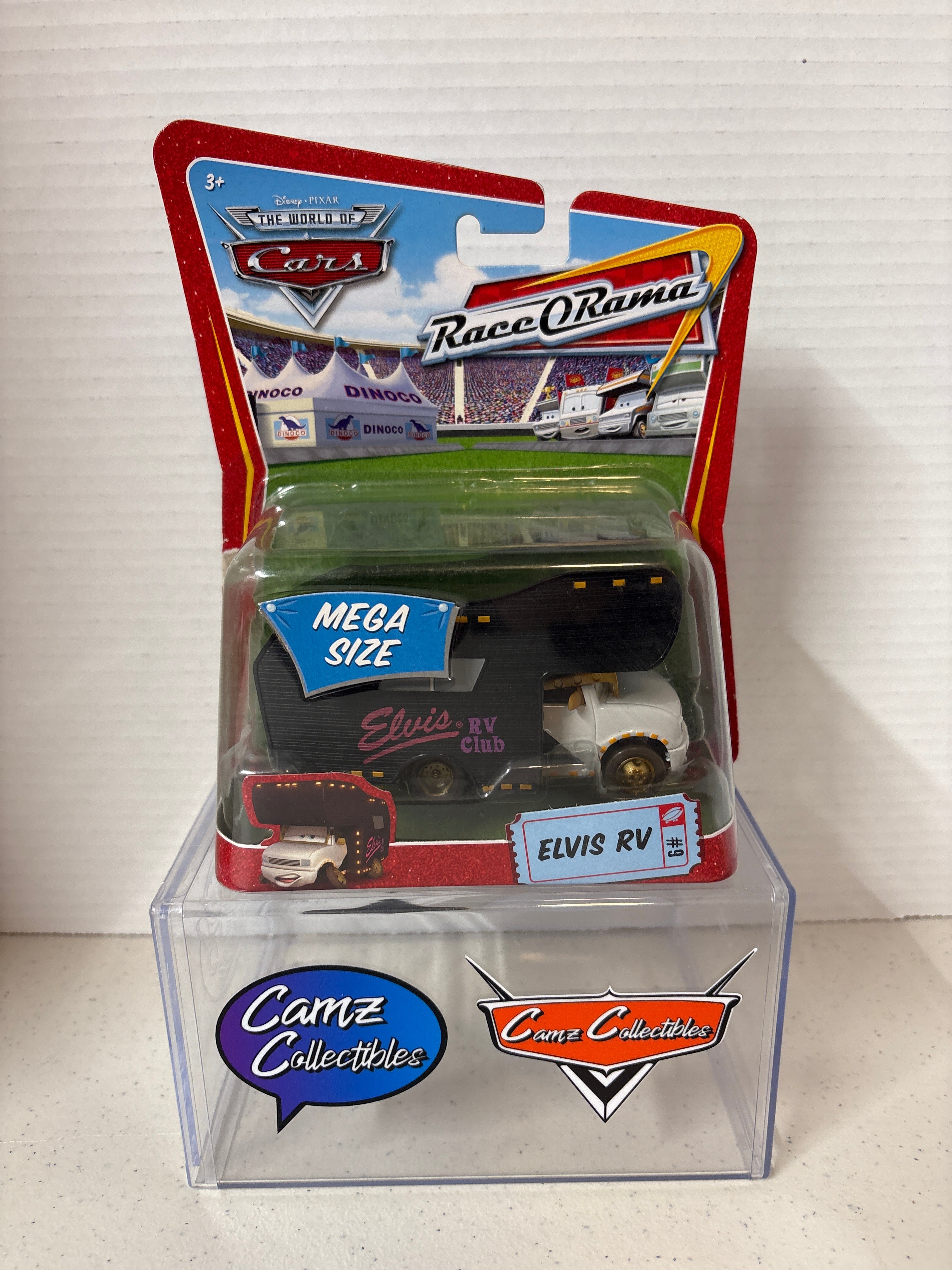 Disney Pixar Cars World of Cars Race O Rama Elvis RV