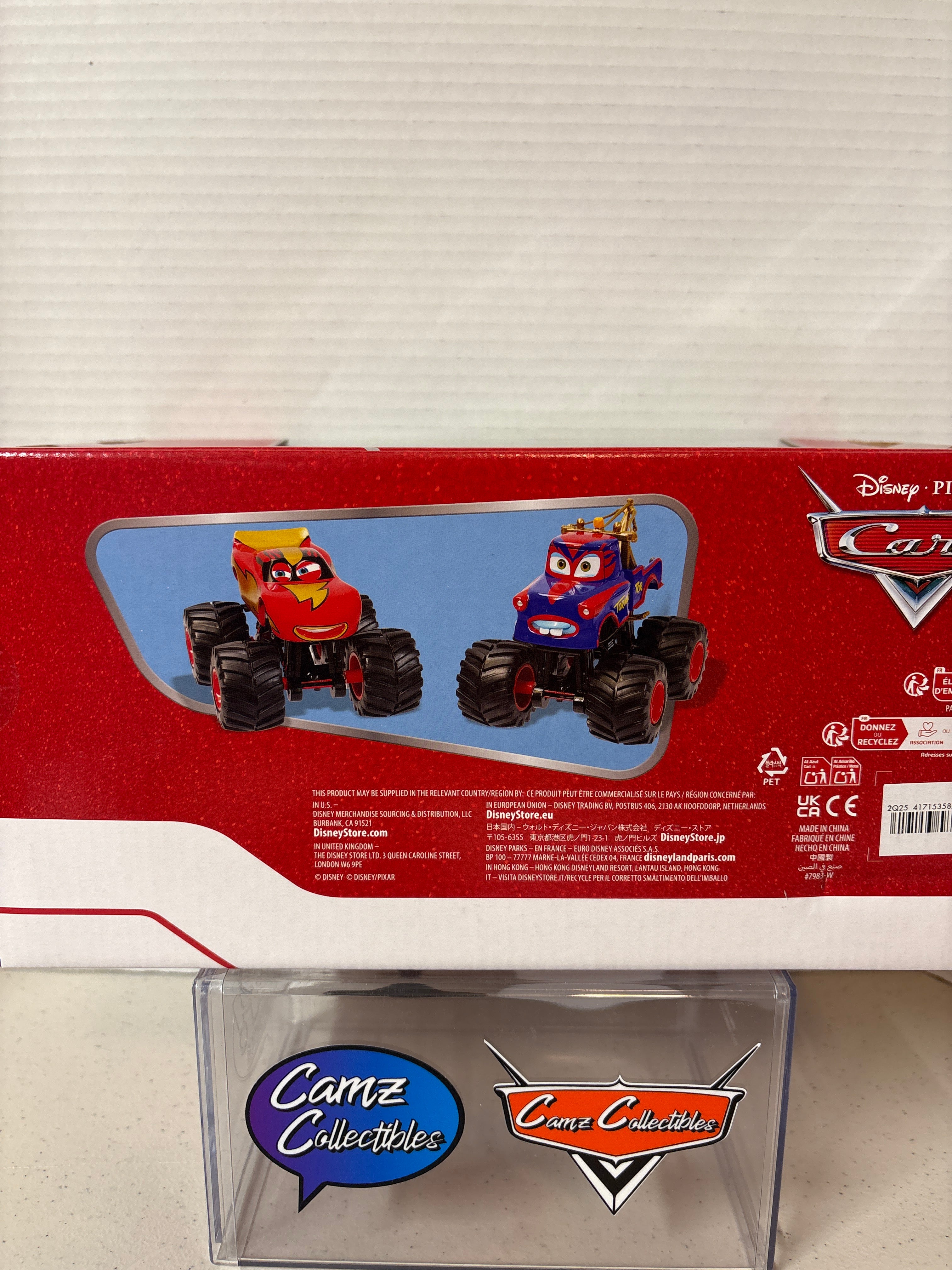 Disney Pixar Cars Disney Store Monster Truck Frightening McMean and Tormentor
