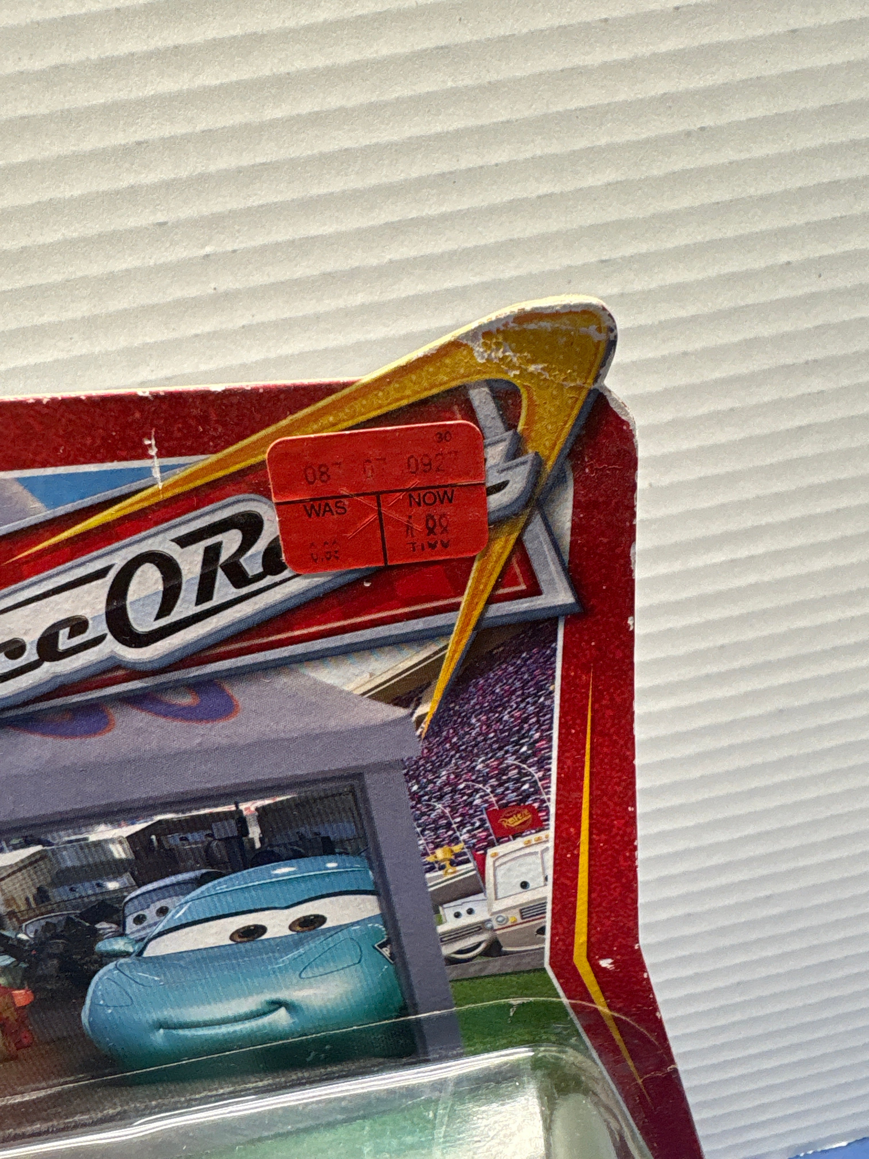 Disney Pixar Cars World of Cars Race O Rama Movie Moments Lightning McQueen & Kori Turbowitz